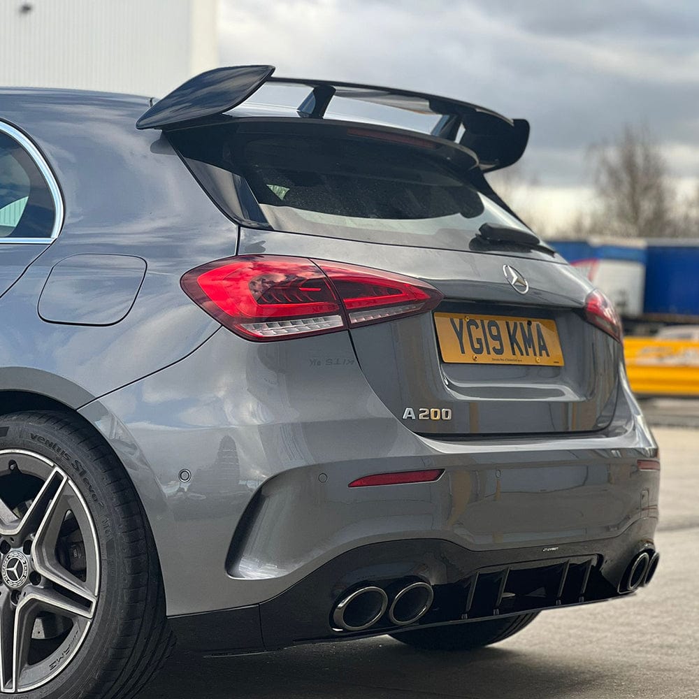 MERCEDES W177 2018-2022 A-CLASS GLOSS BLACK KIT
