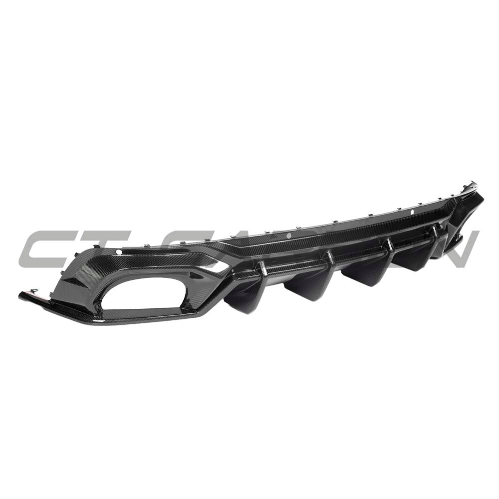 AUDI RSQ8 2025+ FACELIFT CARBON FIBRE DIFFUSER - CT DESIGN