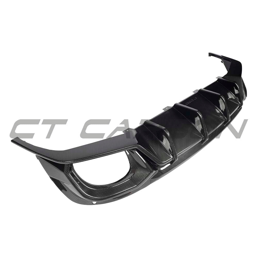 AUDI RSQ8 2025+ FACELIFT CARBON FIBRE DIFFUSER - CT DESIGN