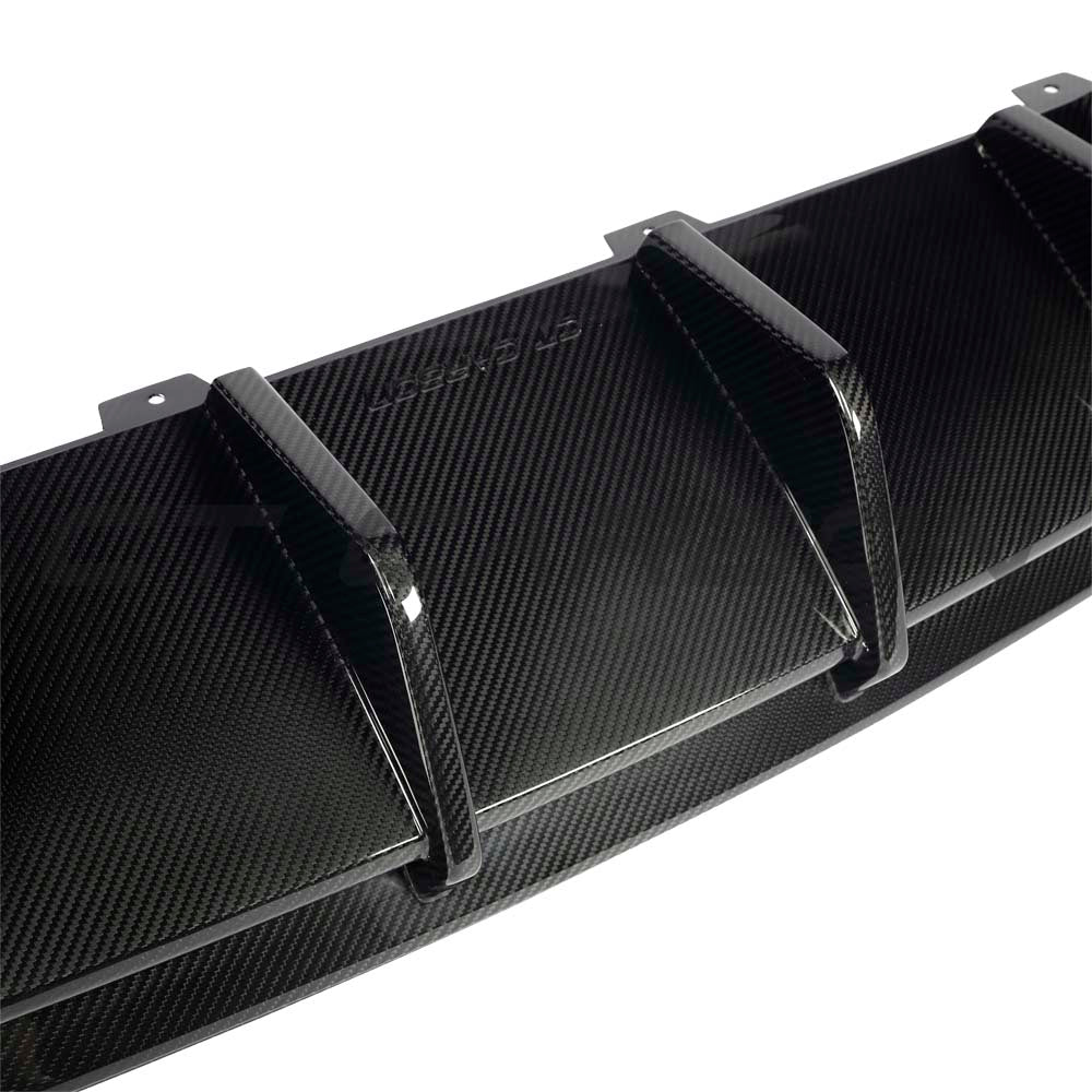 AUDI RSQ8 2025+ FACELIFT CARBON FIBRE DIFFUSER - CT DESIGN