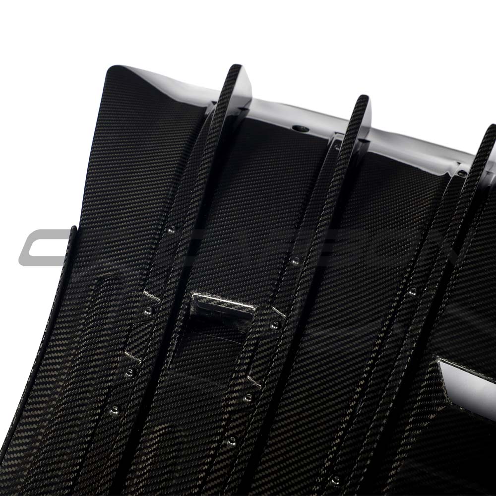 PORSCHE 911 992.1 & 992.2 GT3/GT3 RS & GT3 TOURING 2022-2024 CARBON FIBRE DIFFUSER - CT DESIGN