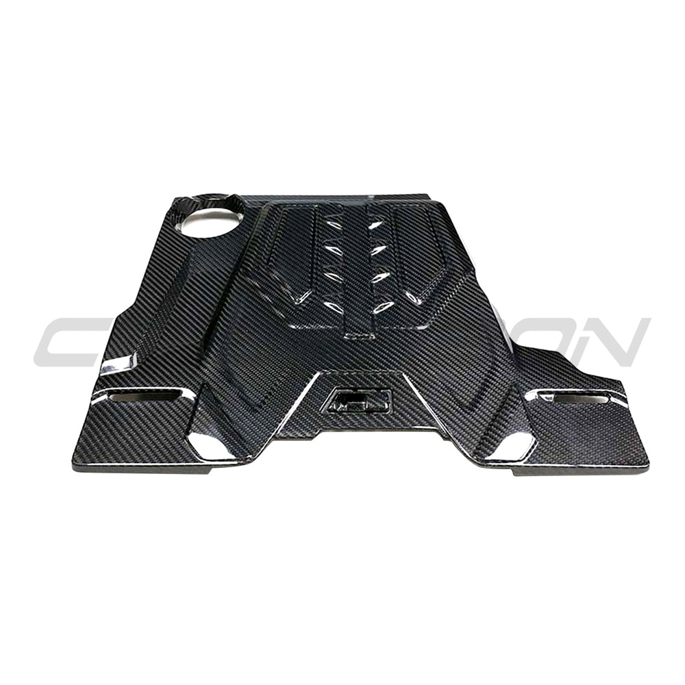 BMW F90 M5 & F91/92/93 M8 2018-2026 CARBON FIBRE ENGINE COVER