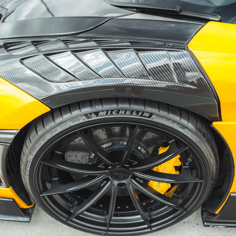 MCLAREN 720S CARBON FIBRE FRONT FENDERS - CT DESIGN