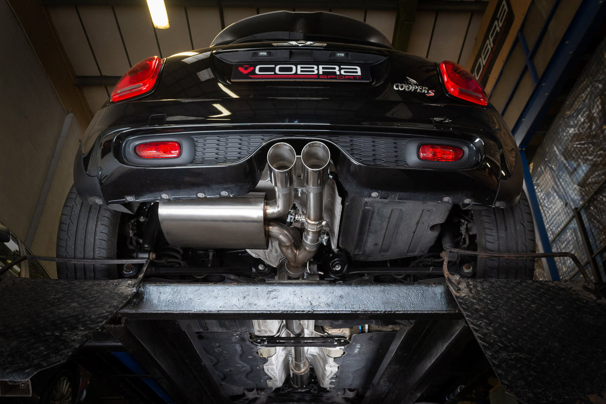 Mini (Mk3) Cooper S / JCW (F56 LCI) Facelift 3" Valved Cat Back Performance Exhaust