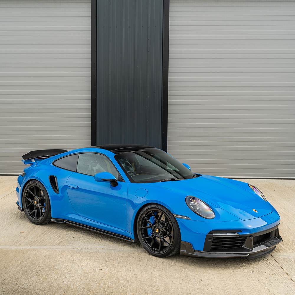 PORSCHE 911 992 TURBO S 2020+ CARBON FIBRE SIDE SKIRTS - CT DESIGN