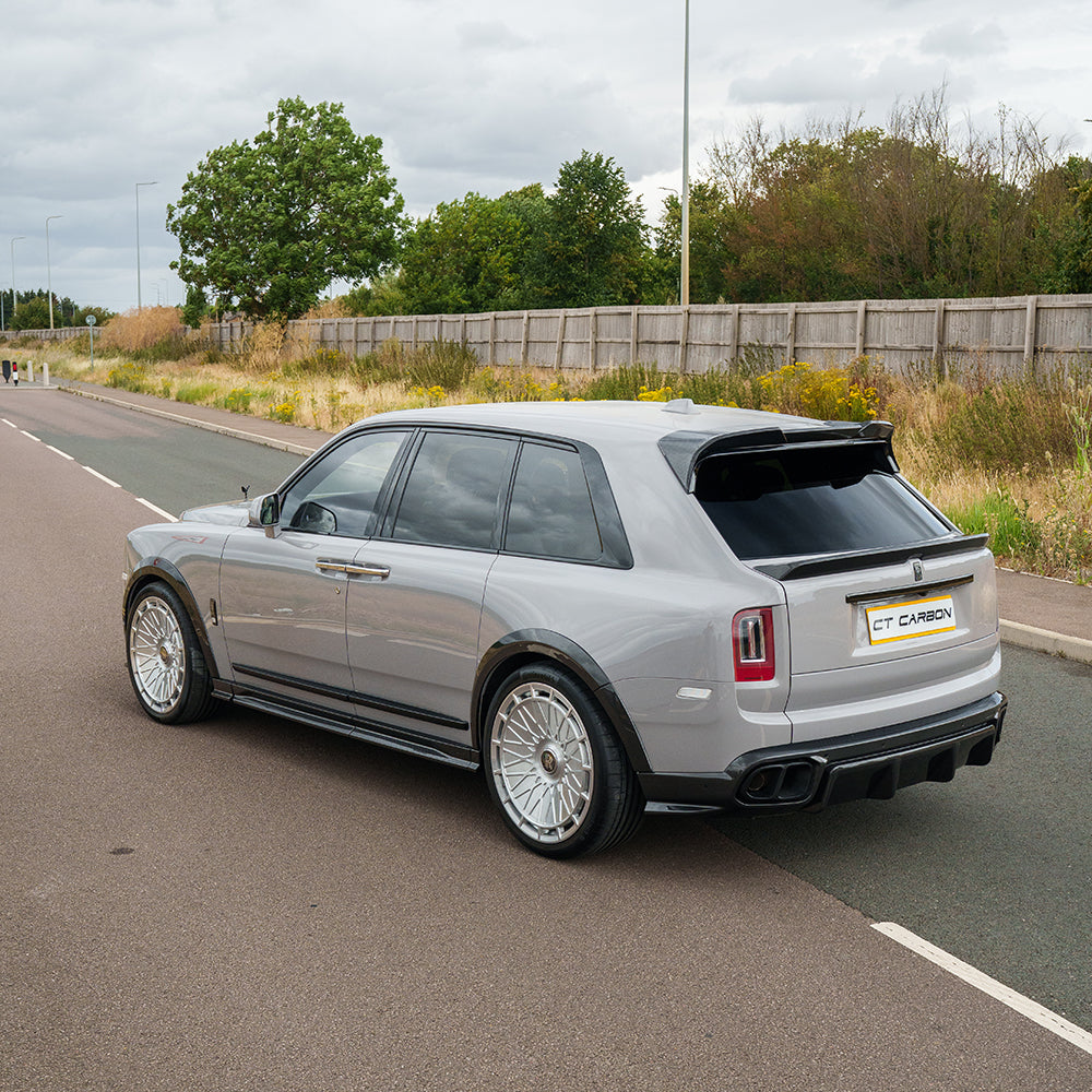 ROLLS ROYCE CULLINAN CARBON FIBRE SIDE SKIRTS - CT DESIGN
