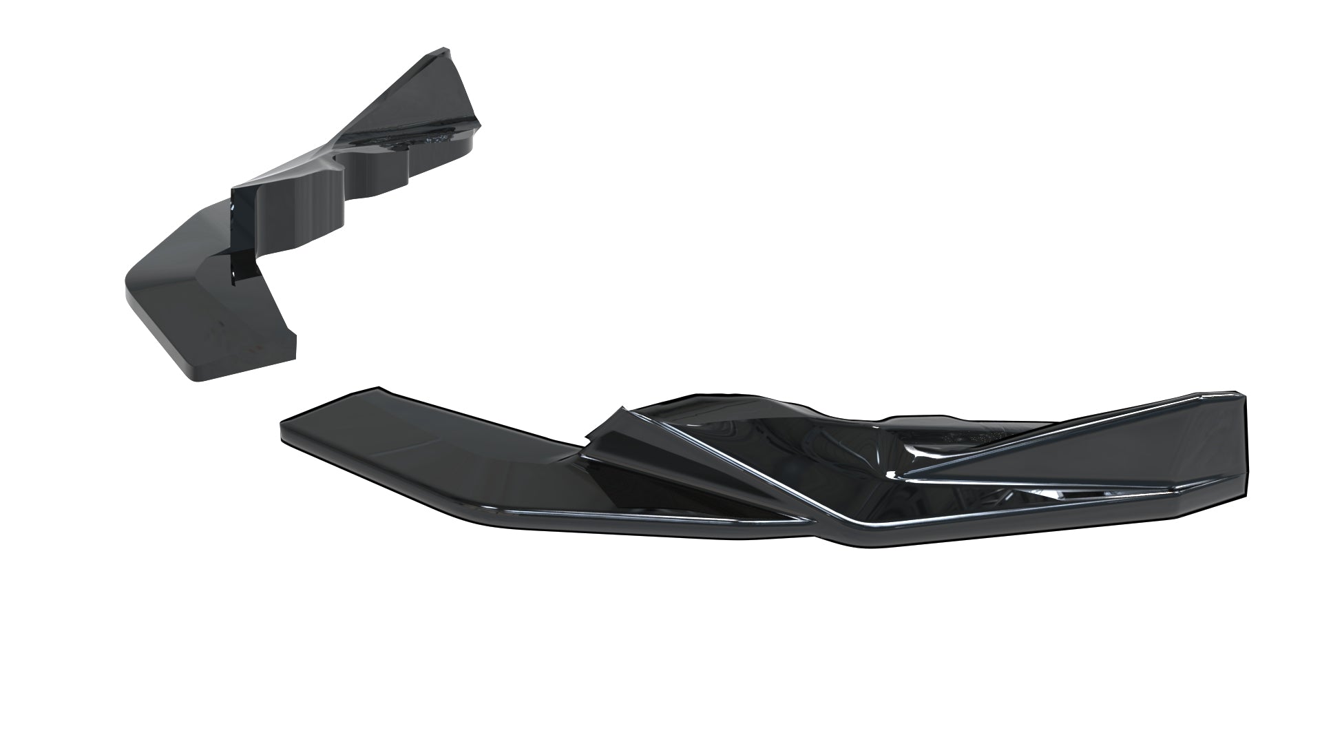 APEX BMW G87 M2 Rear Side Splitter