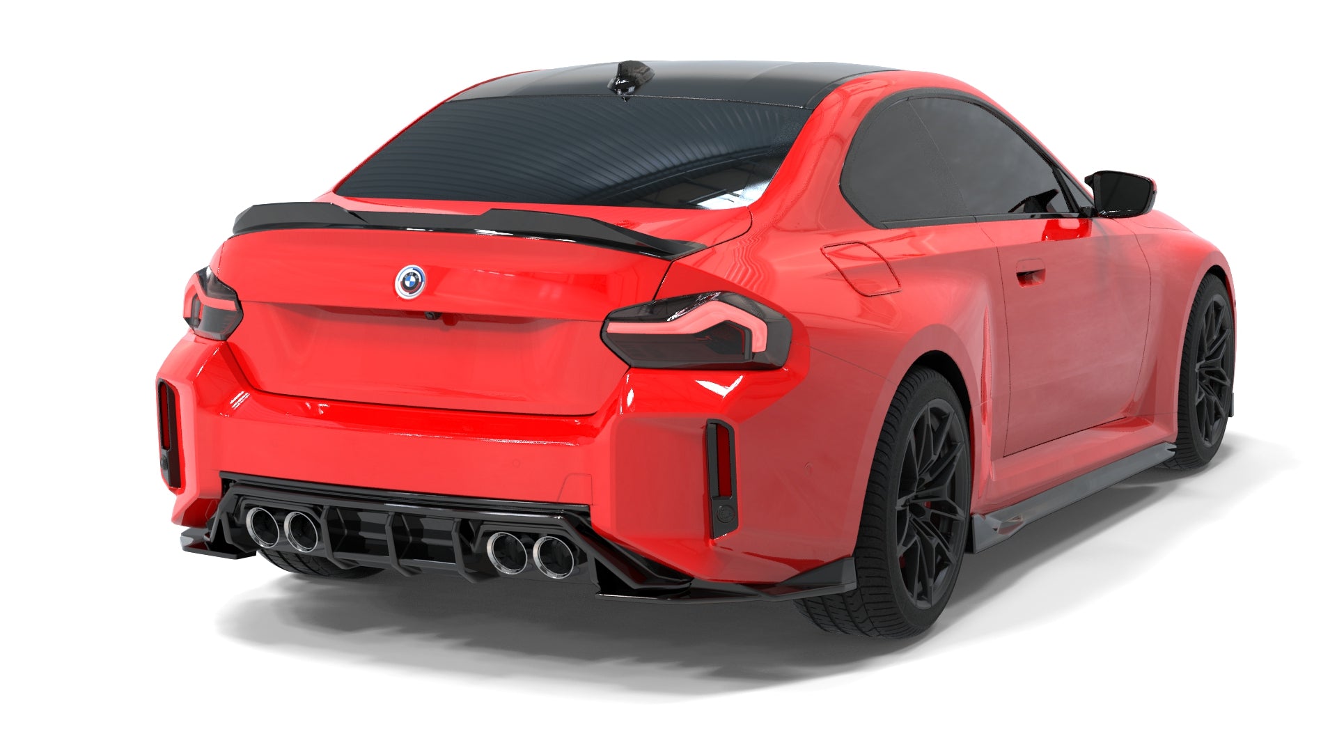 APEX BMW G87 M2 Rear Side Splitter
