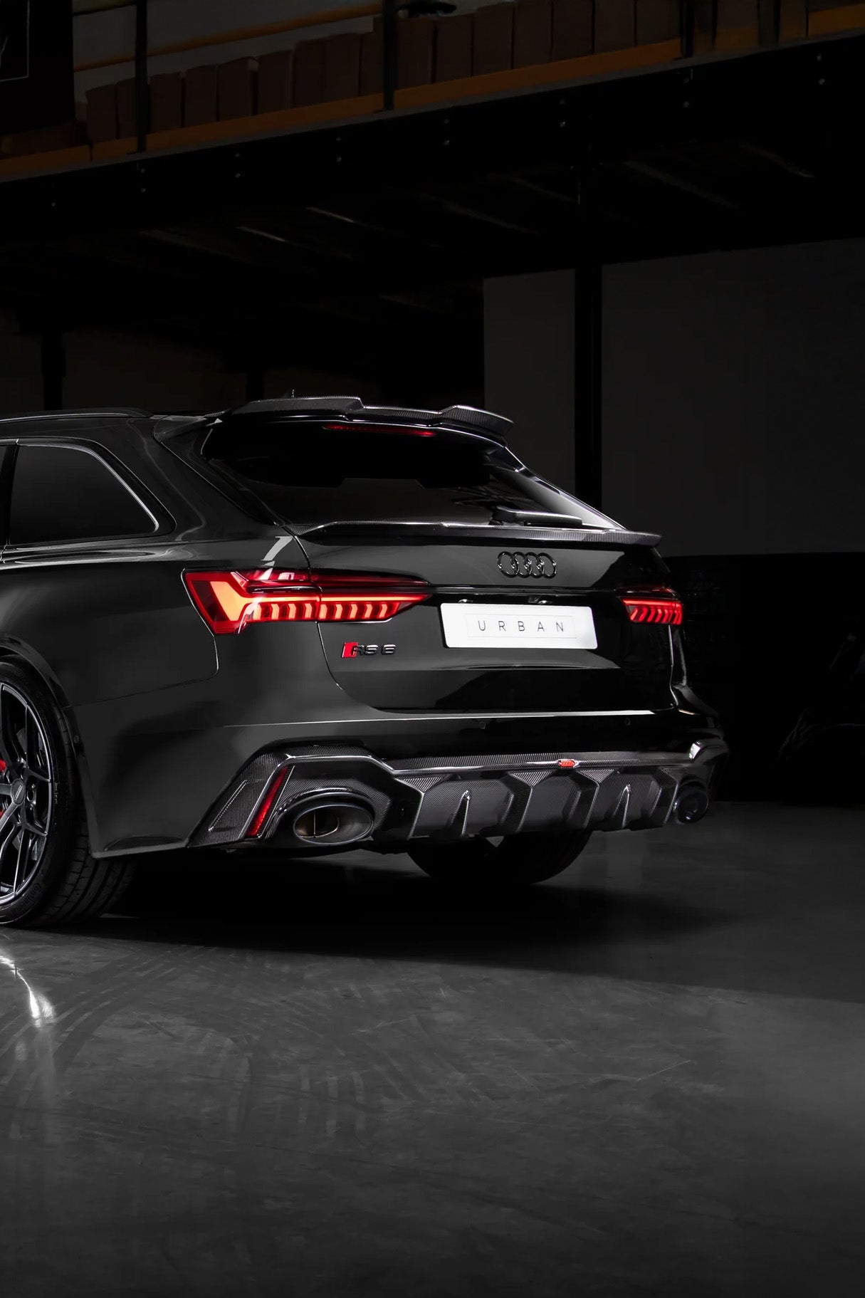 Audi RS6 Carbon Urban Rear Diffuser