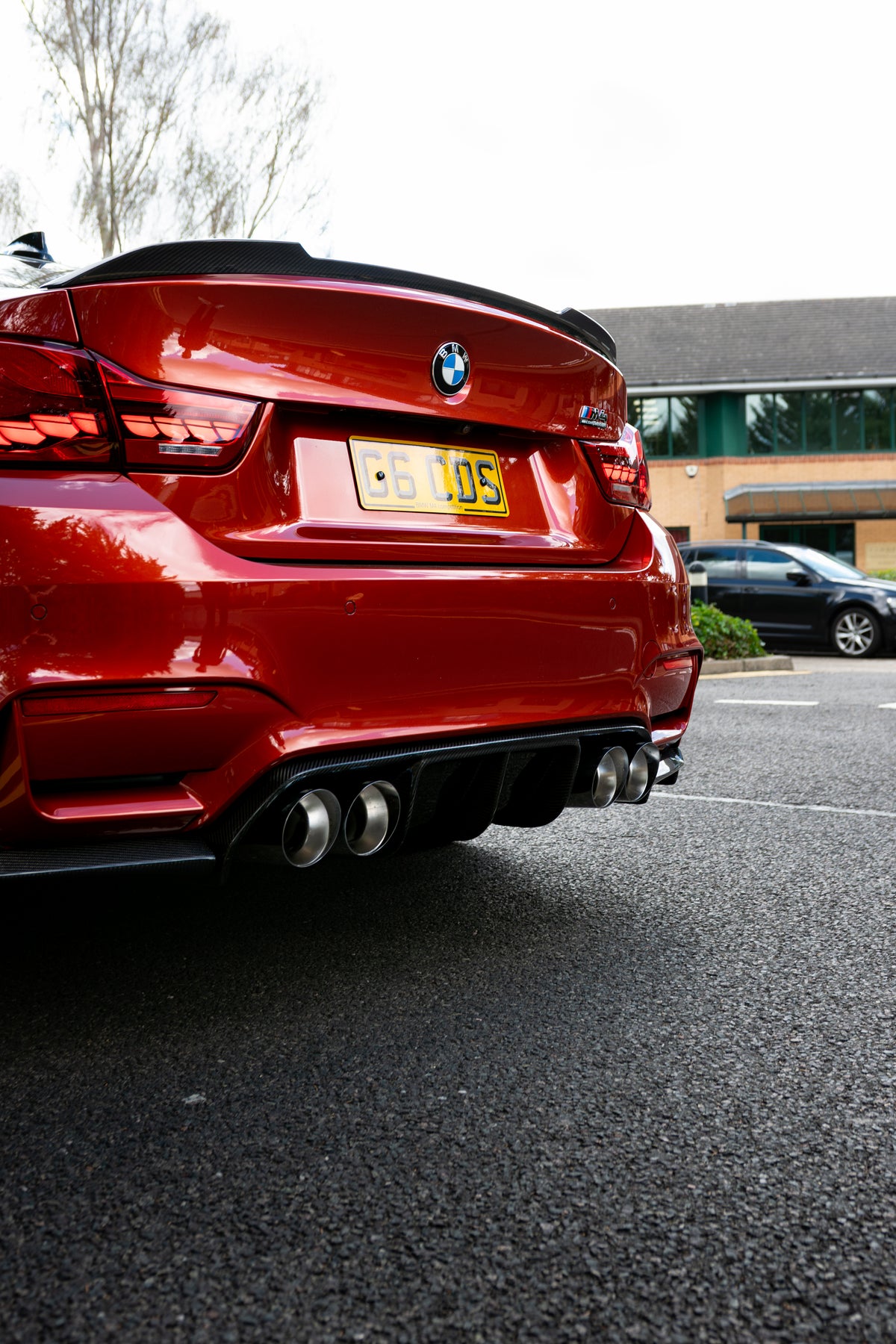 BMW M3/M4 F80/F82/F83 CARBON FIBRE DIFFUSER - V2