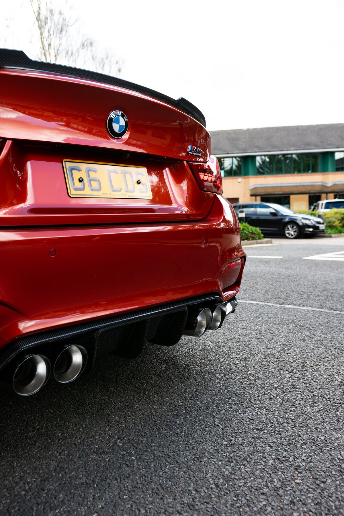 BMW M3/M4 F80/F82/F83 CARBON FIBRE DIFFUSER - V2