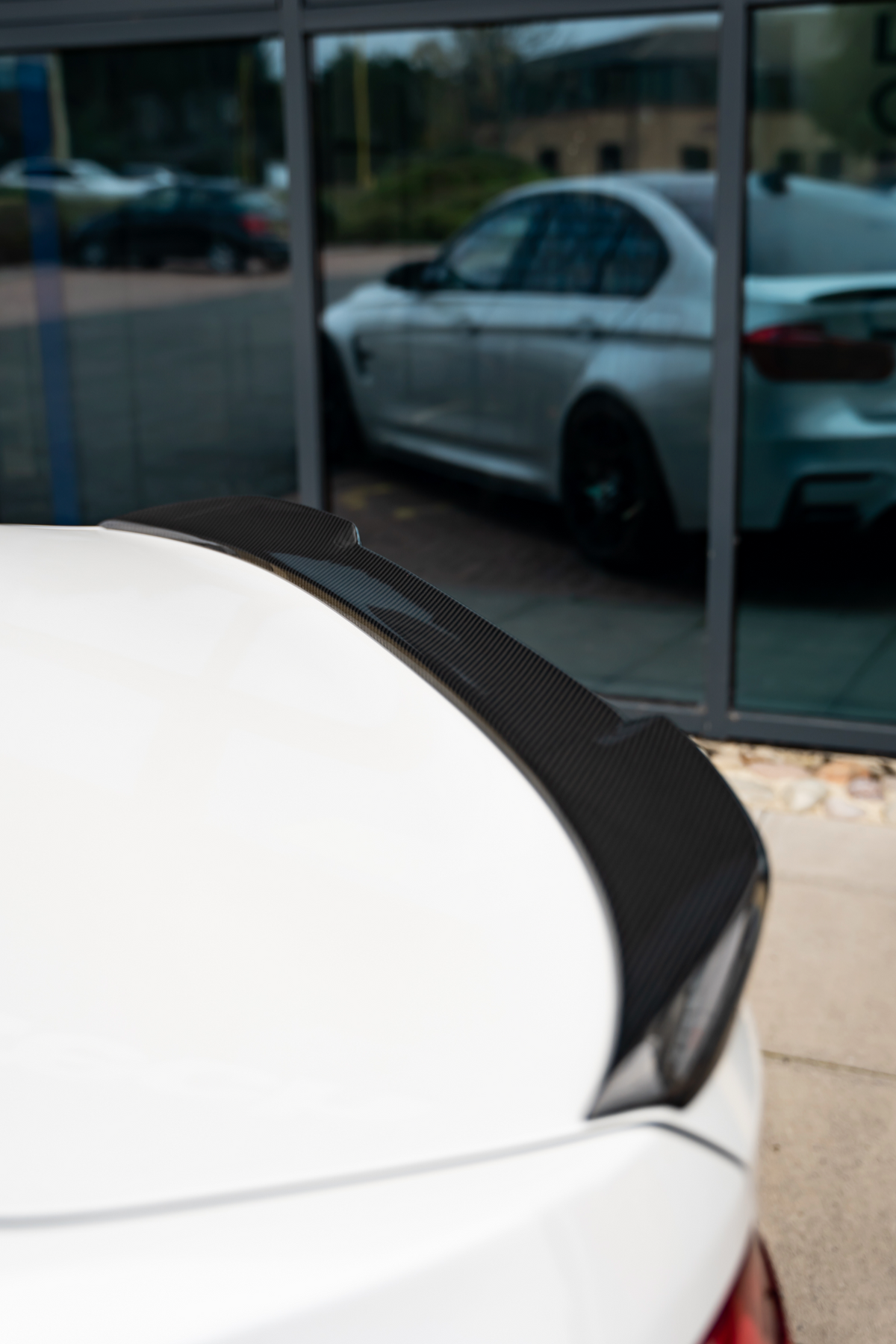 BMW M3 F80 & F30 3 SERIES PRE-PREG CARBON FIBRE SPOILER - V2