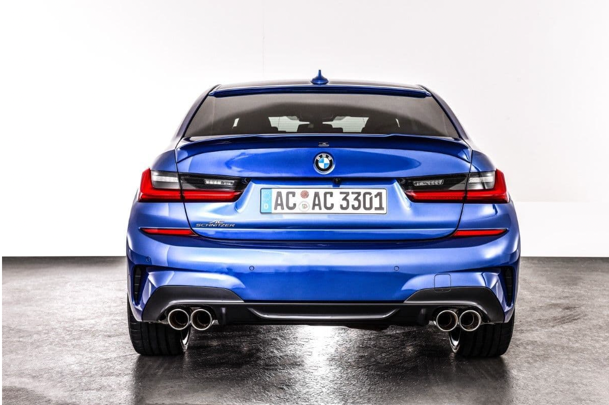 BMW 330d / M340d G21 AC Schnitzer Quad Tailpipes Chrome