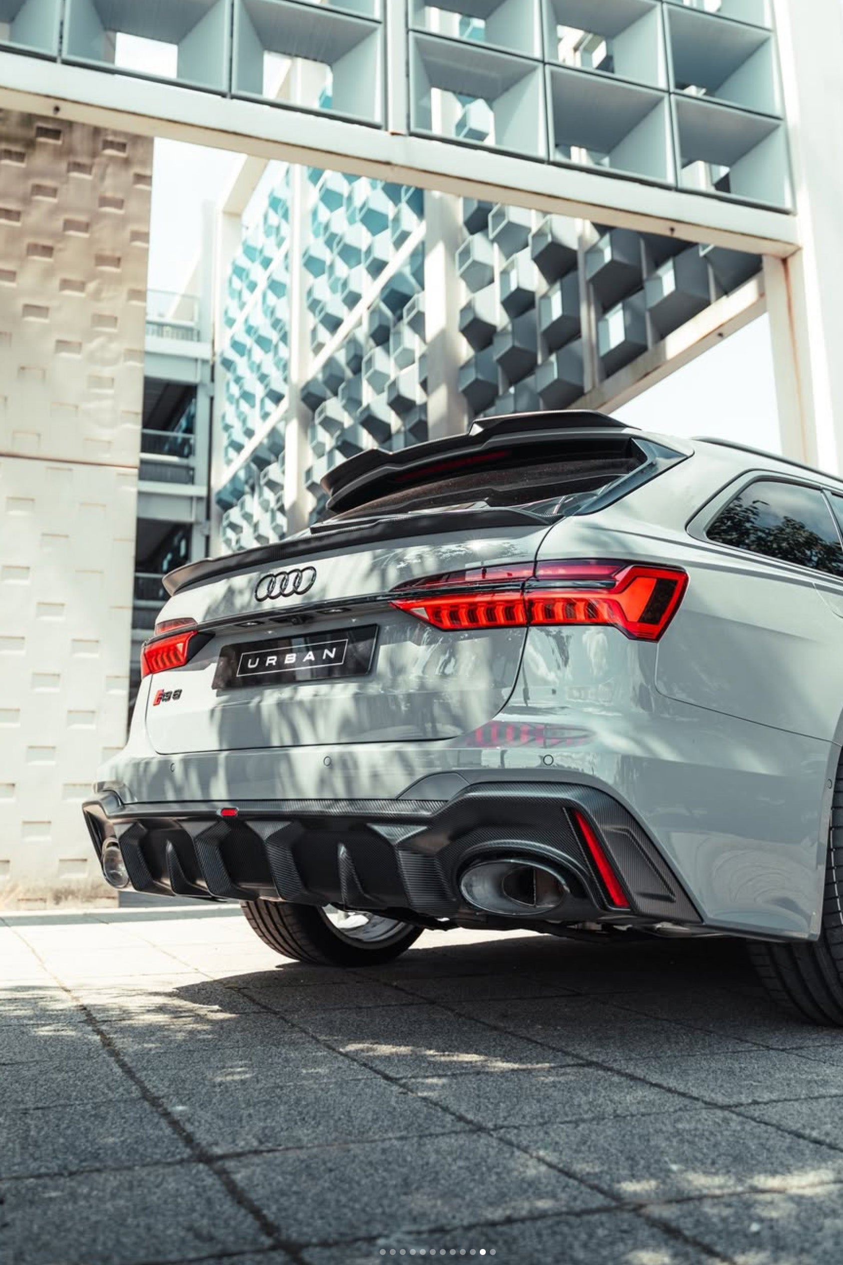 Audi RS6 Carbon Urban Rear Diffuser
