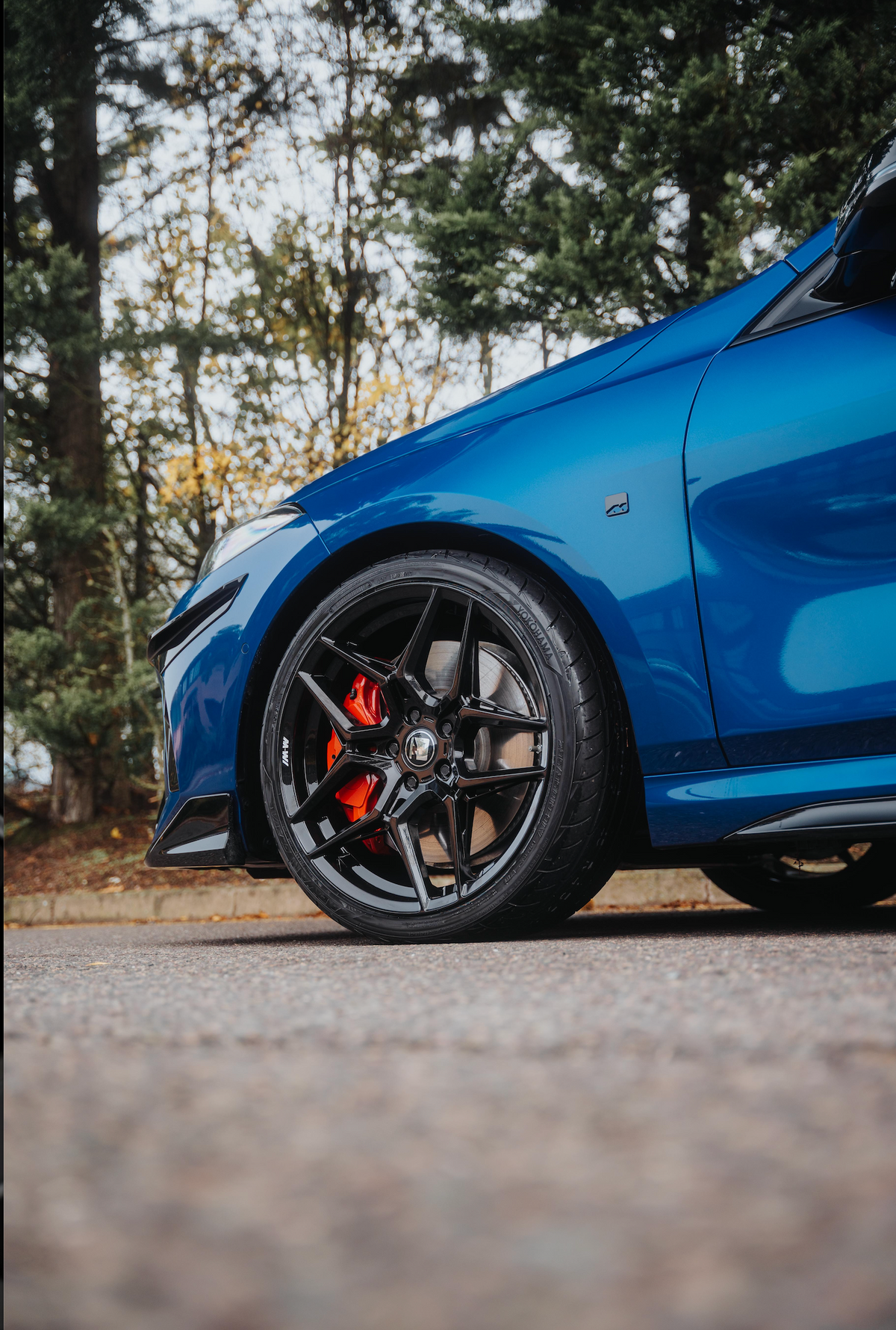 BMW F70 M135 M-W1 19" Precision Black Wheels