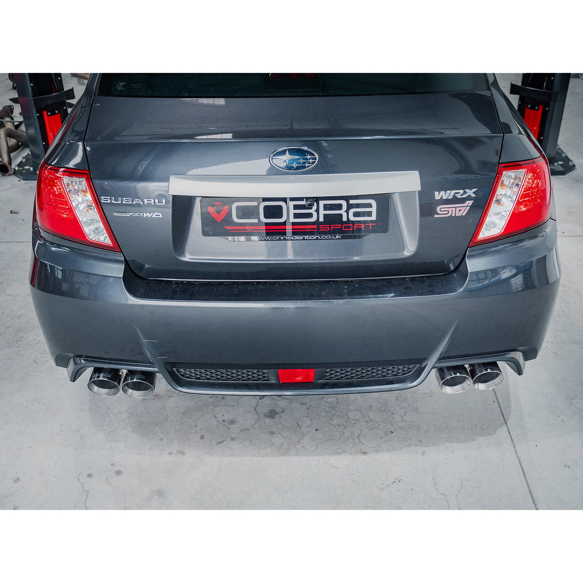 Subaru WRX STI 2.5 Saloon (10-13) Turbo Back Performance Exhaust
