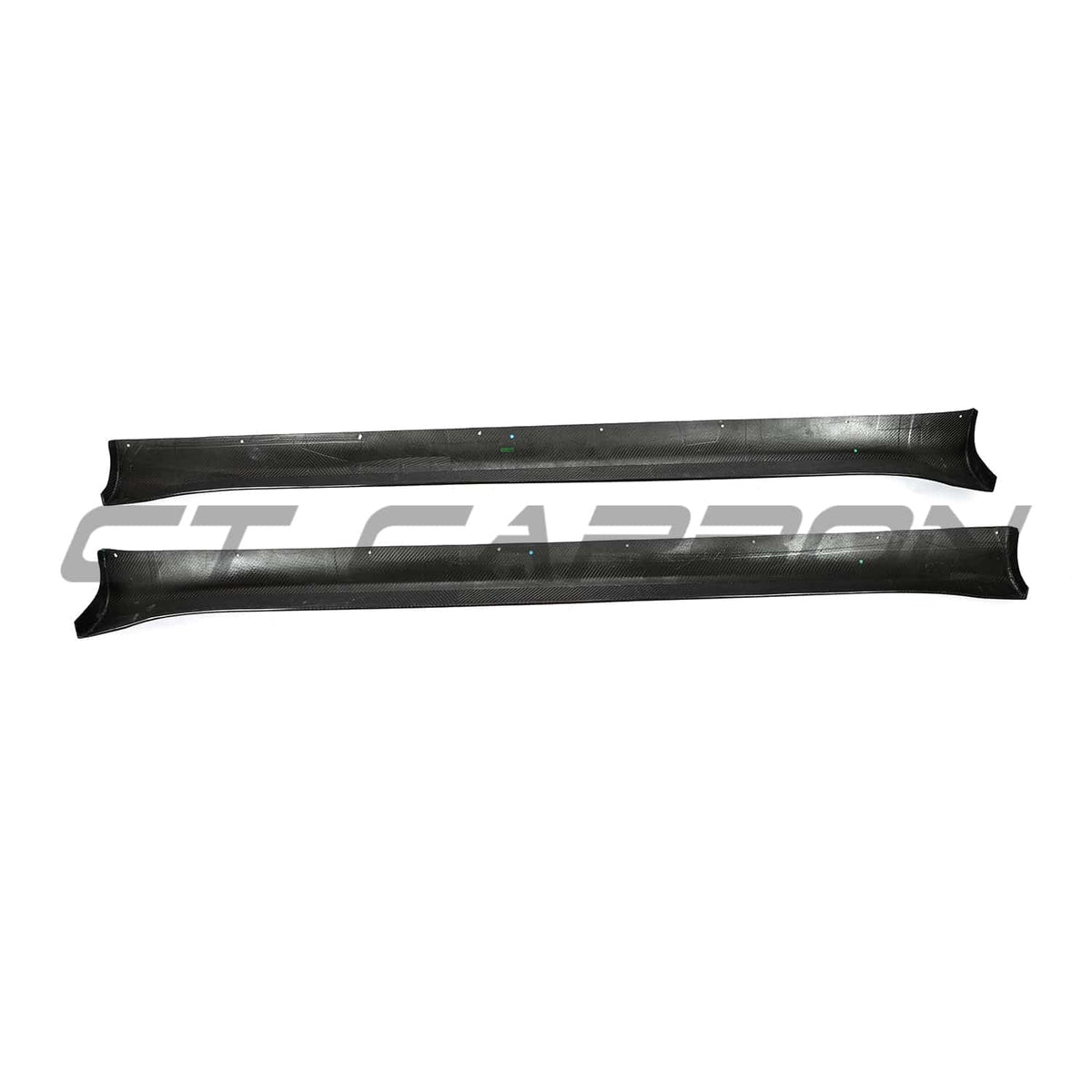 TESLA MODEL Y MK1 2020-2025 CARBON FIBRE SIDE SKIRTS
