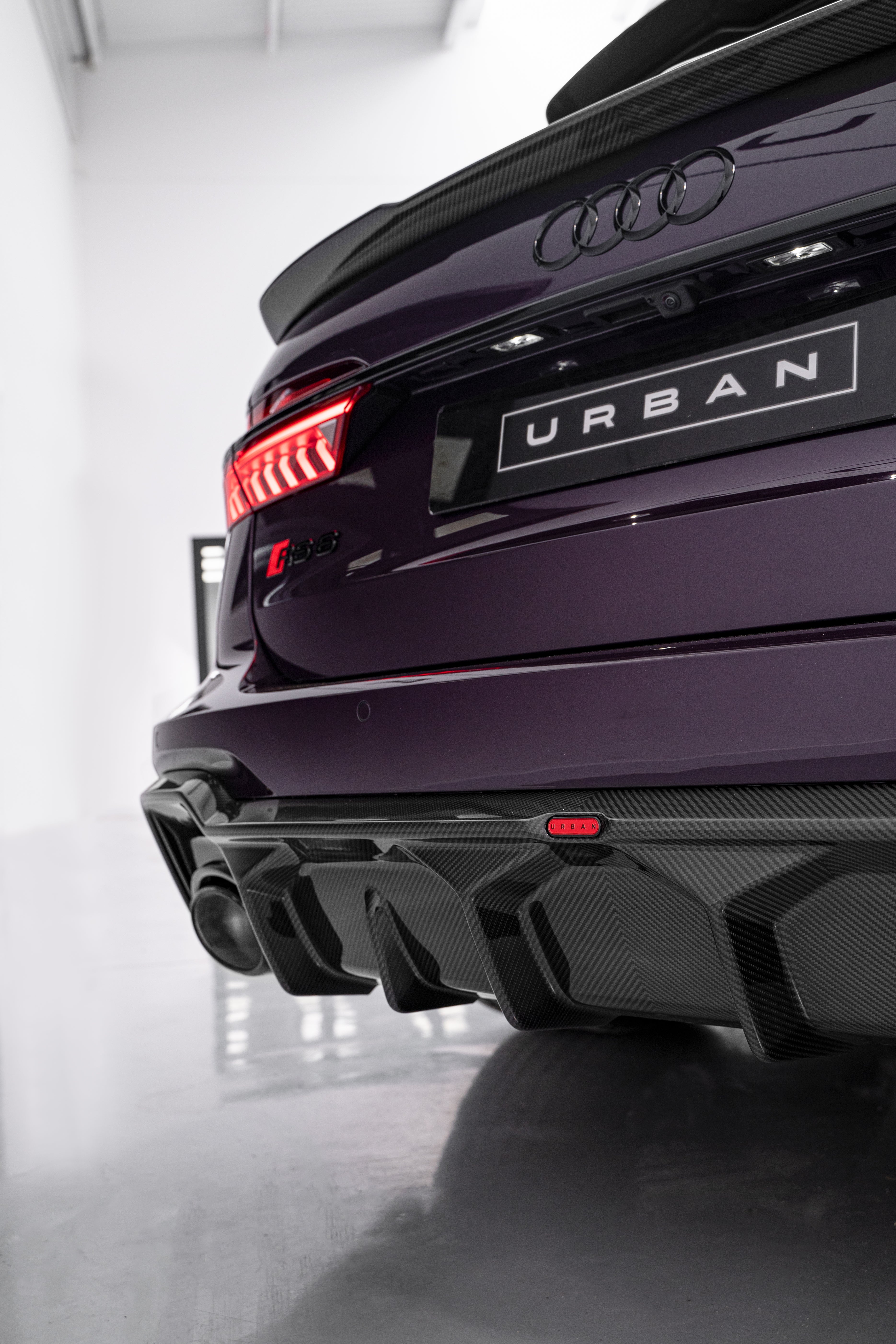 Audi RS6 Carbon Urban Rear Diffuser