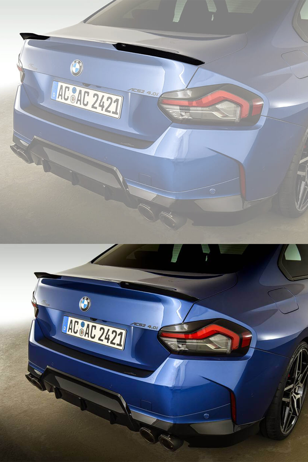 BMW 2 Series Coupe G42 AC Schnitzer Boot Spoiler