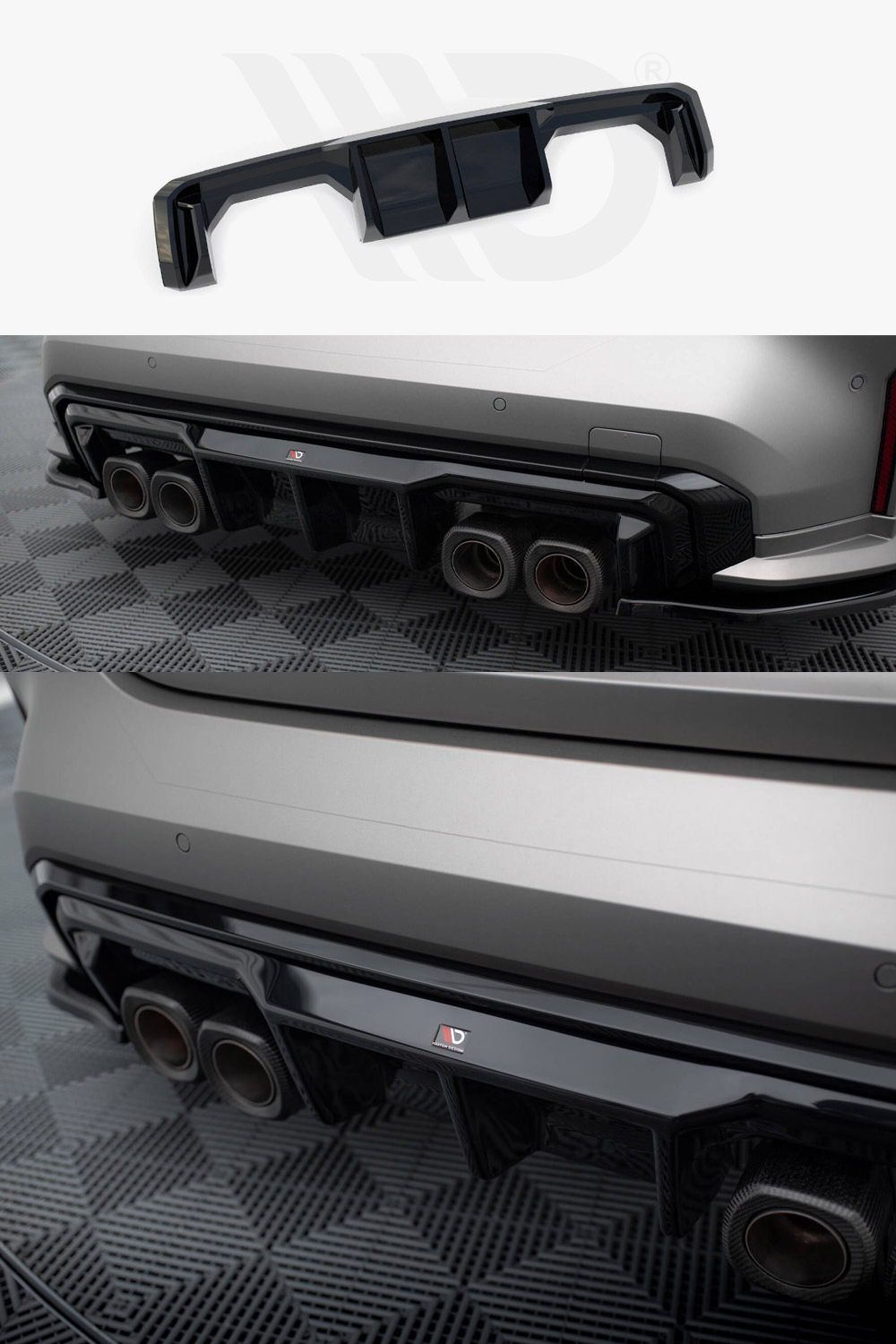 BMW M3 G80 Maxton Design Rear Diffuser