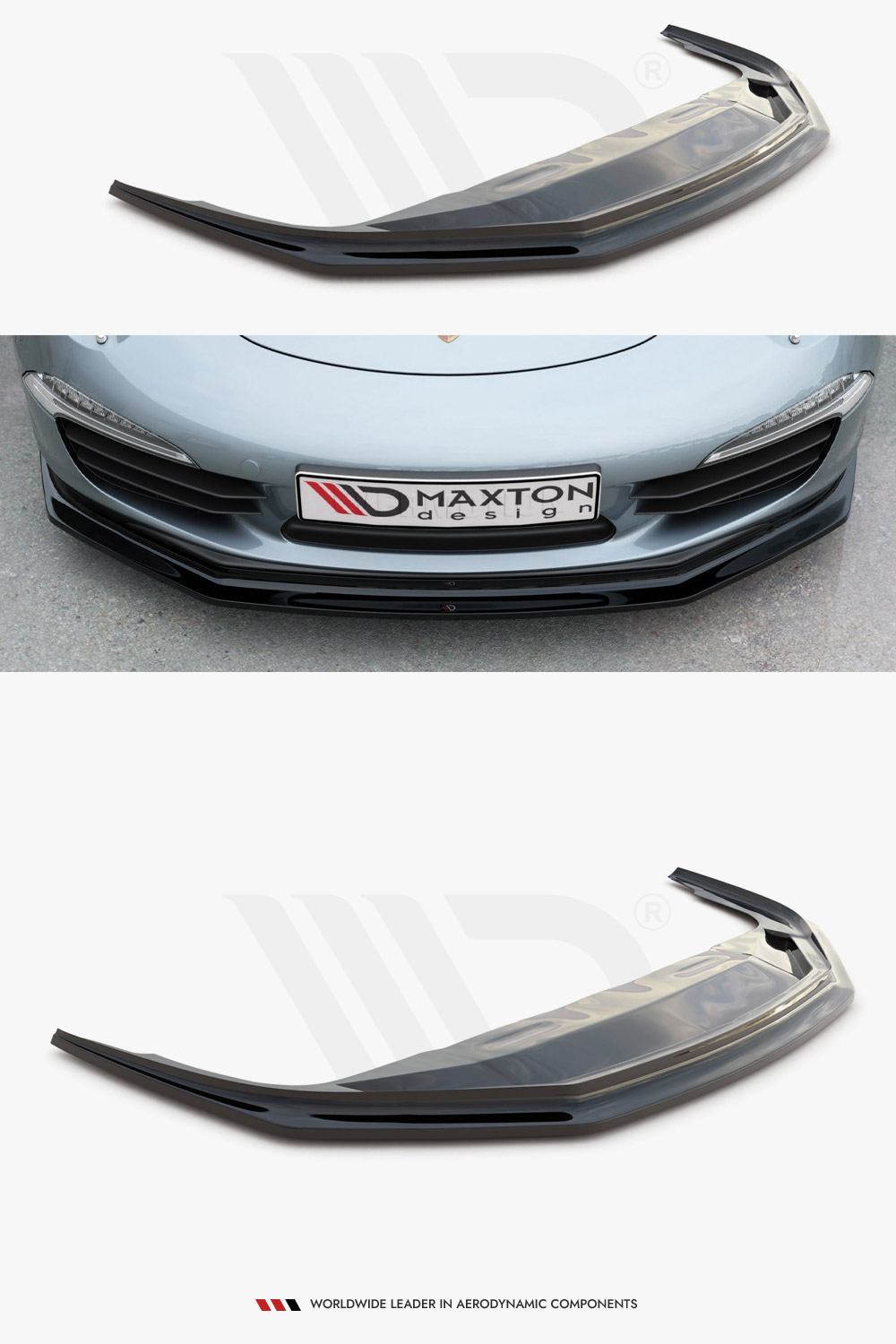 Porsche 911 991.1 Maxton Design Front Splitter