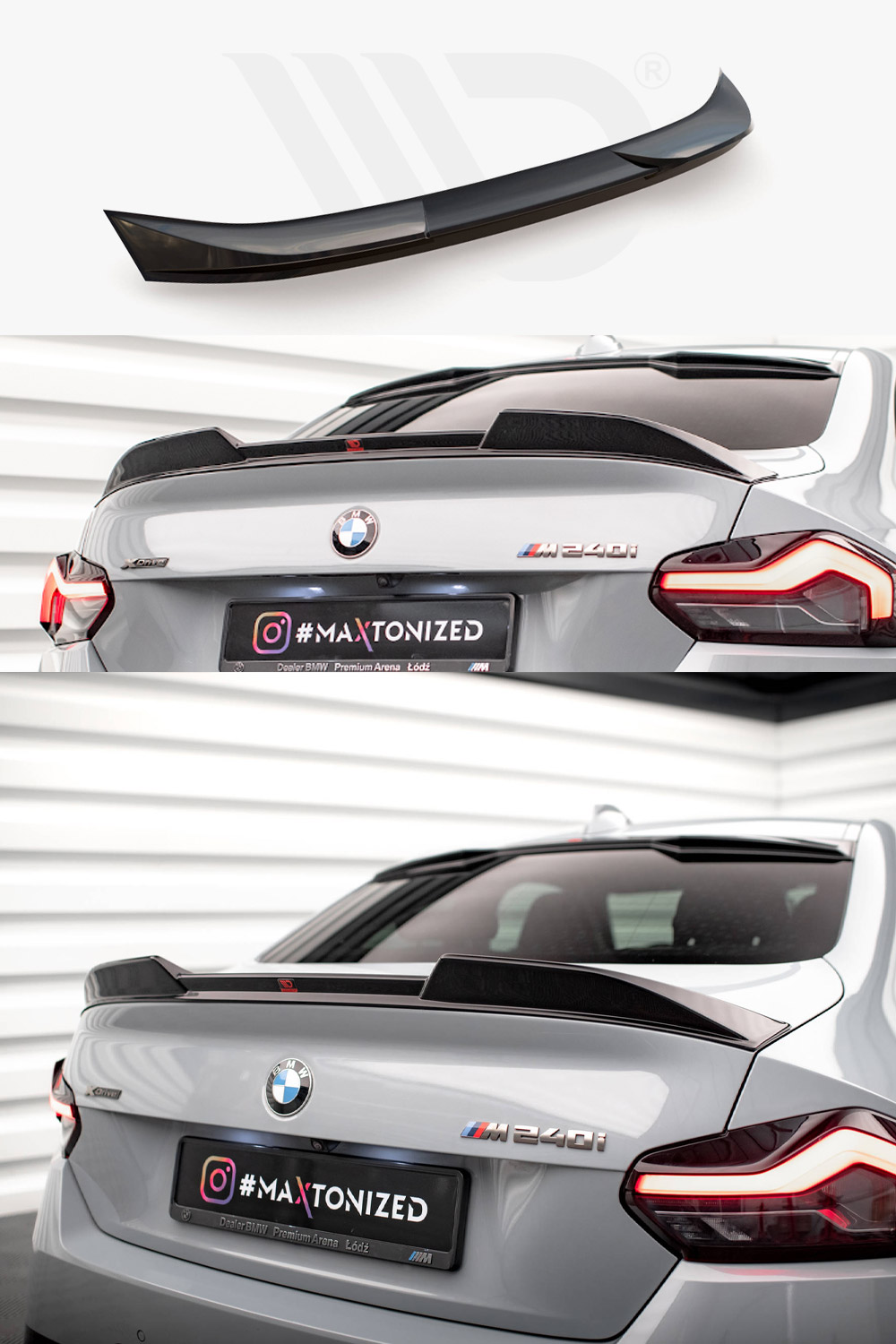 BMW M2 G87 Maxton Design 3D Spoiler