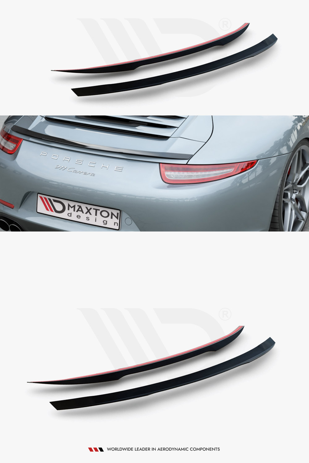 Porsche 911 991.1 Maxton Design Spoiler Cap