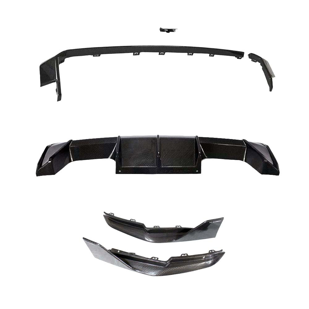 BMW (G82/G83) M4 2021+ CARBON FIBRE REAR END KIT - V1