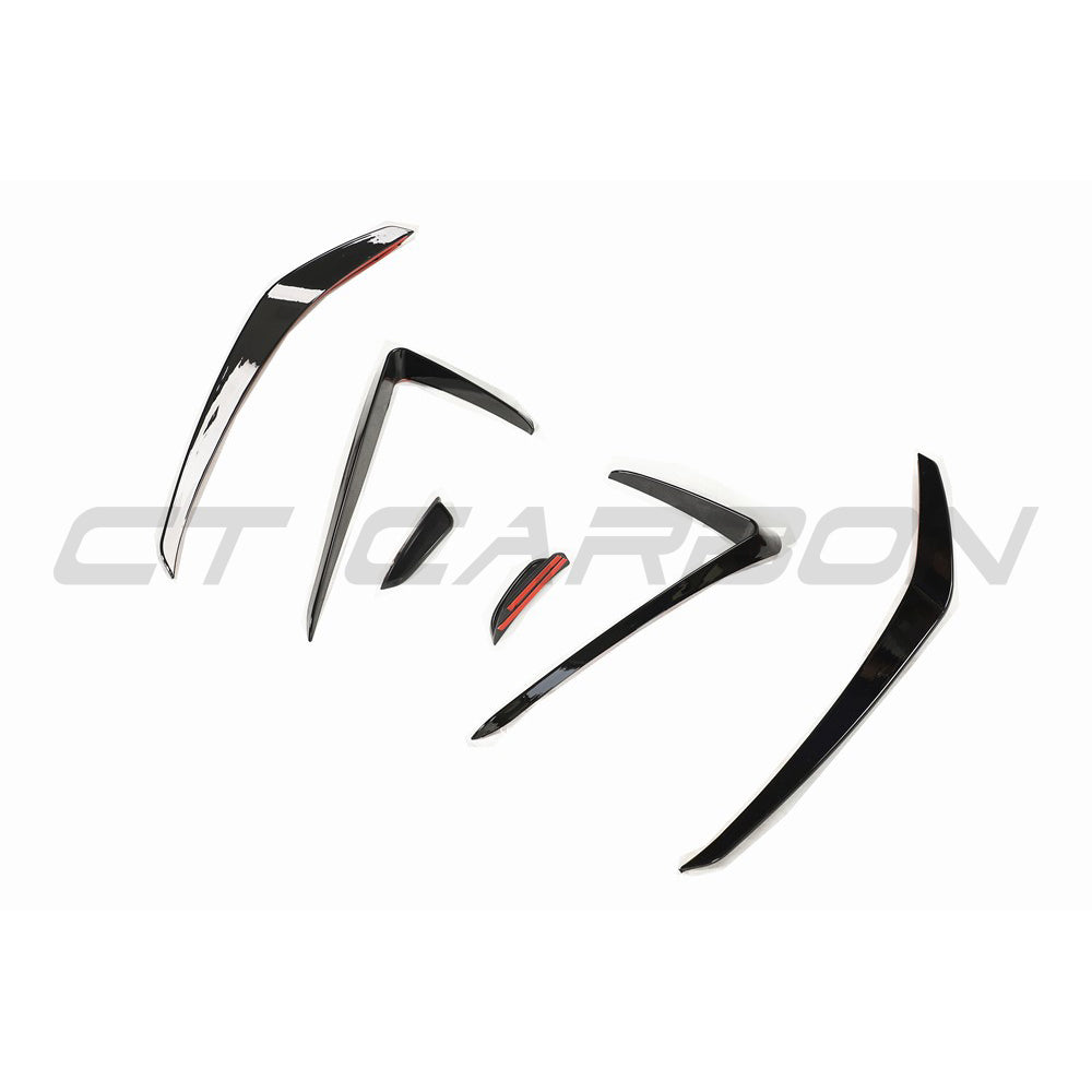 VOLKSWAGEN GOLF MK7.5 GTI FRONT BUMPER CANARDS