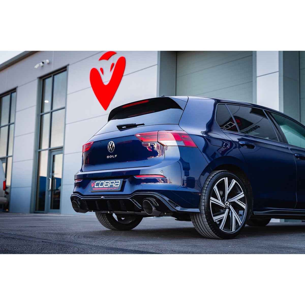 VW Golf R-Line (Mk8) 1.5 TSI (20>) 'GTI Style' Dual Exit Venom GPF Back Performance Exhaust