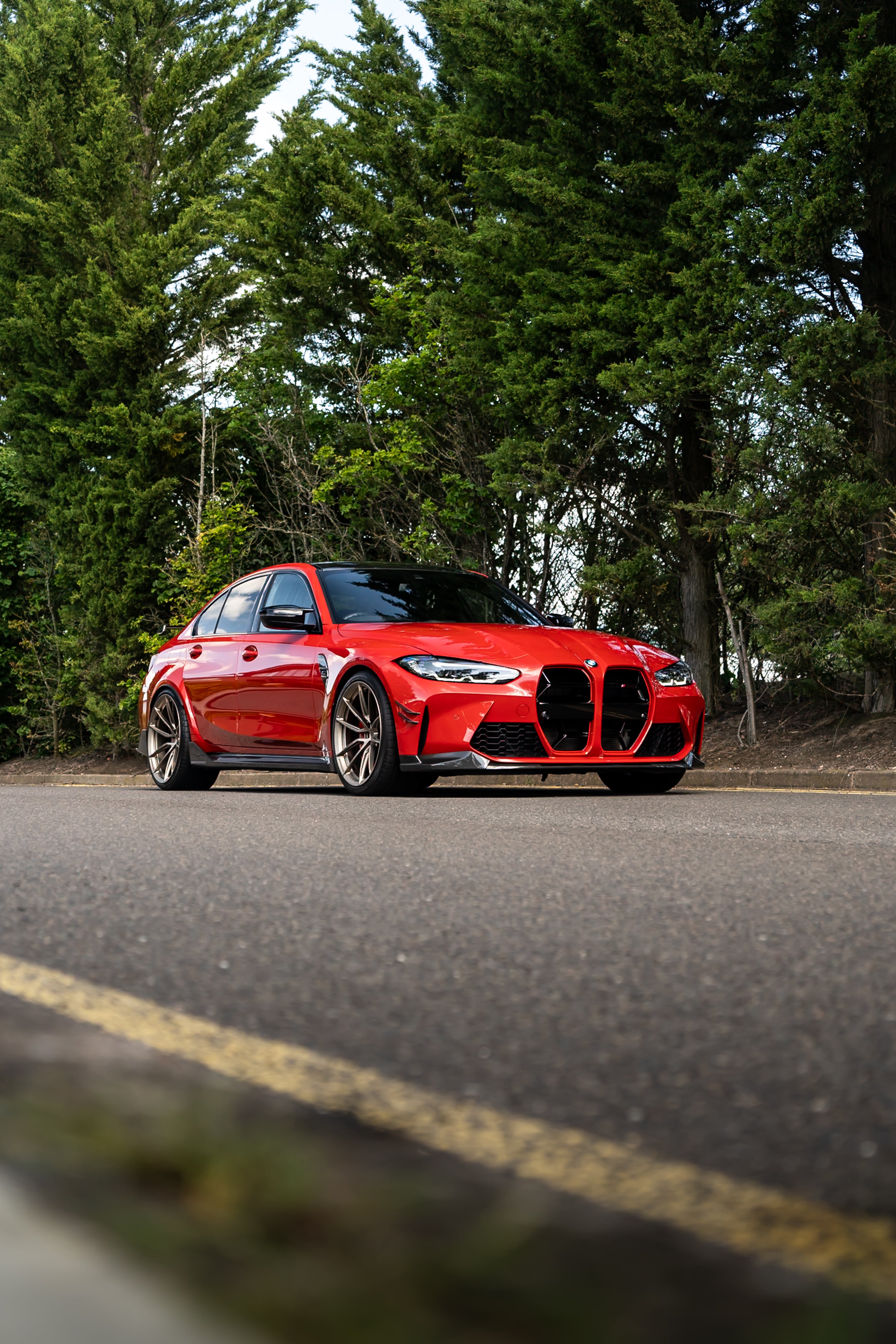 BMW M3 Competition G80 M Performance Carbon Side Skirts