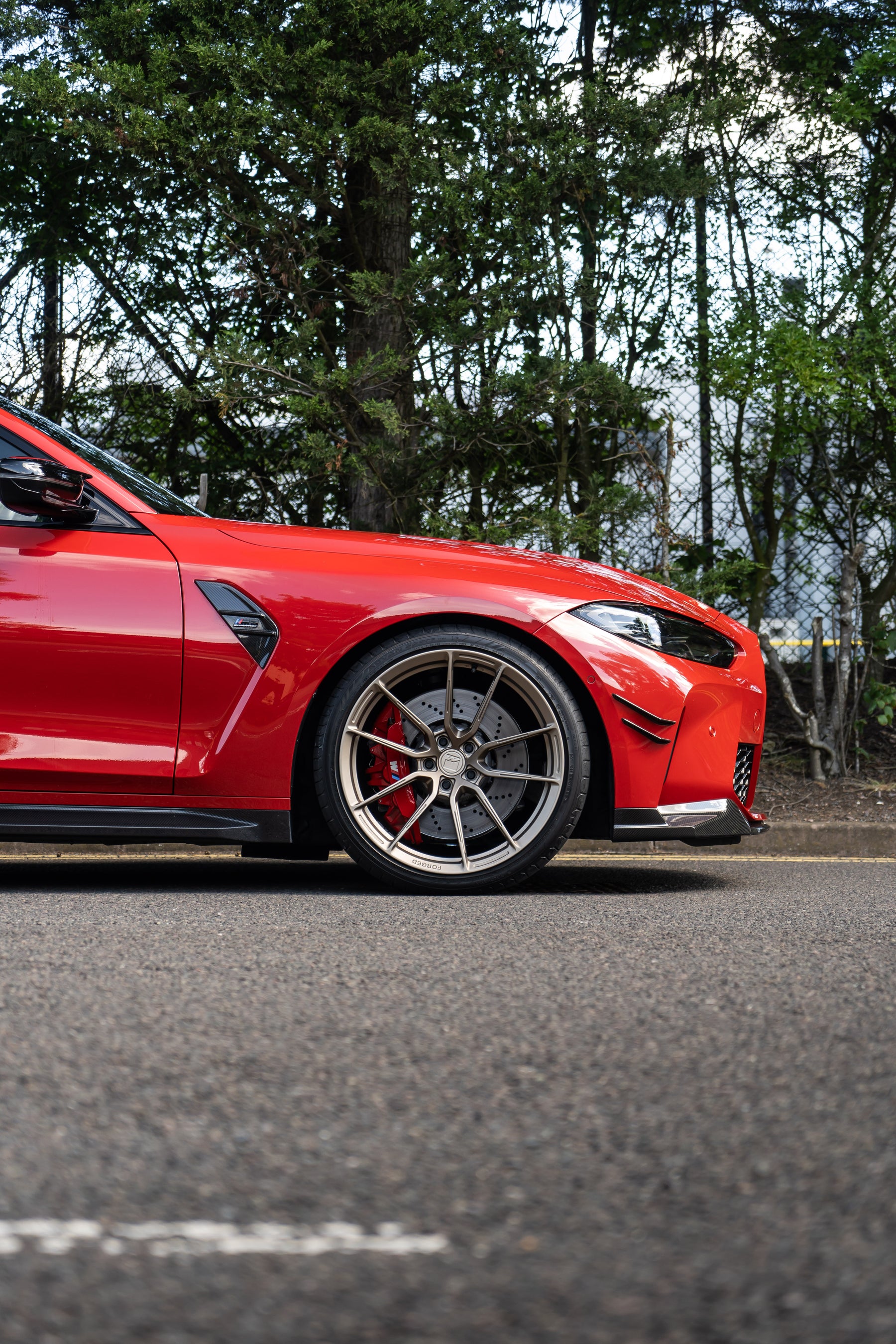 M3 G80 M-W4 20/21" Neodyme Gold Forged Wheels