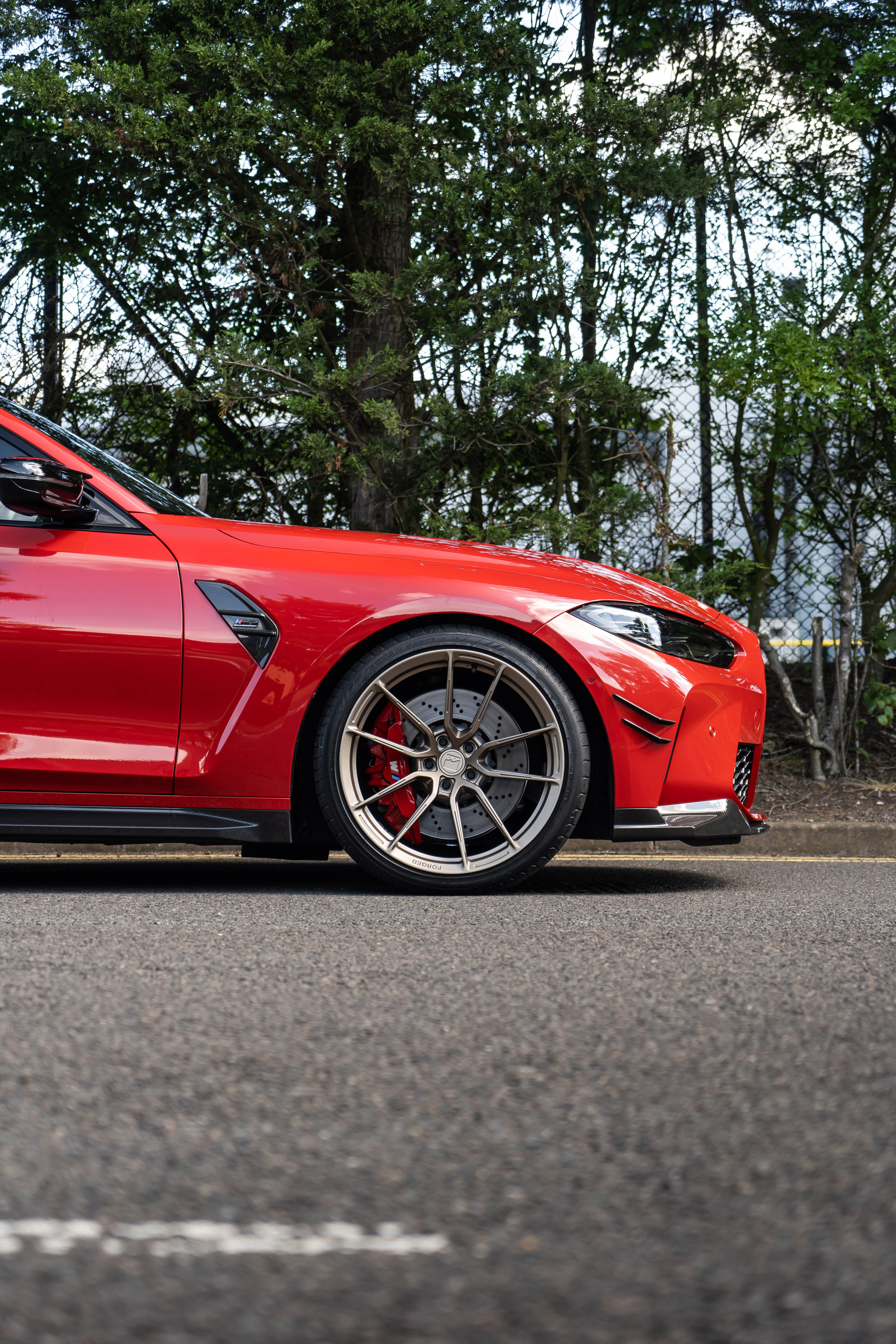M3 G80 M-W4 19/20" Neodyme Gold Forged Wheels