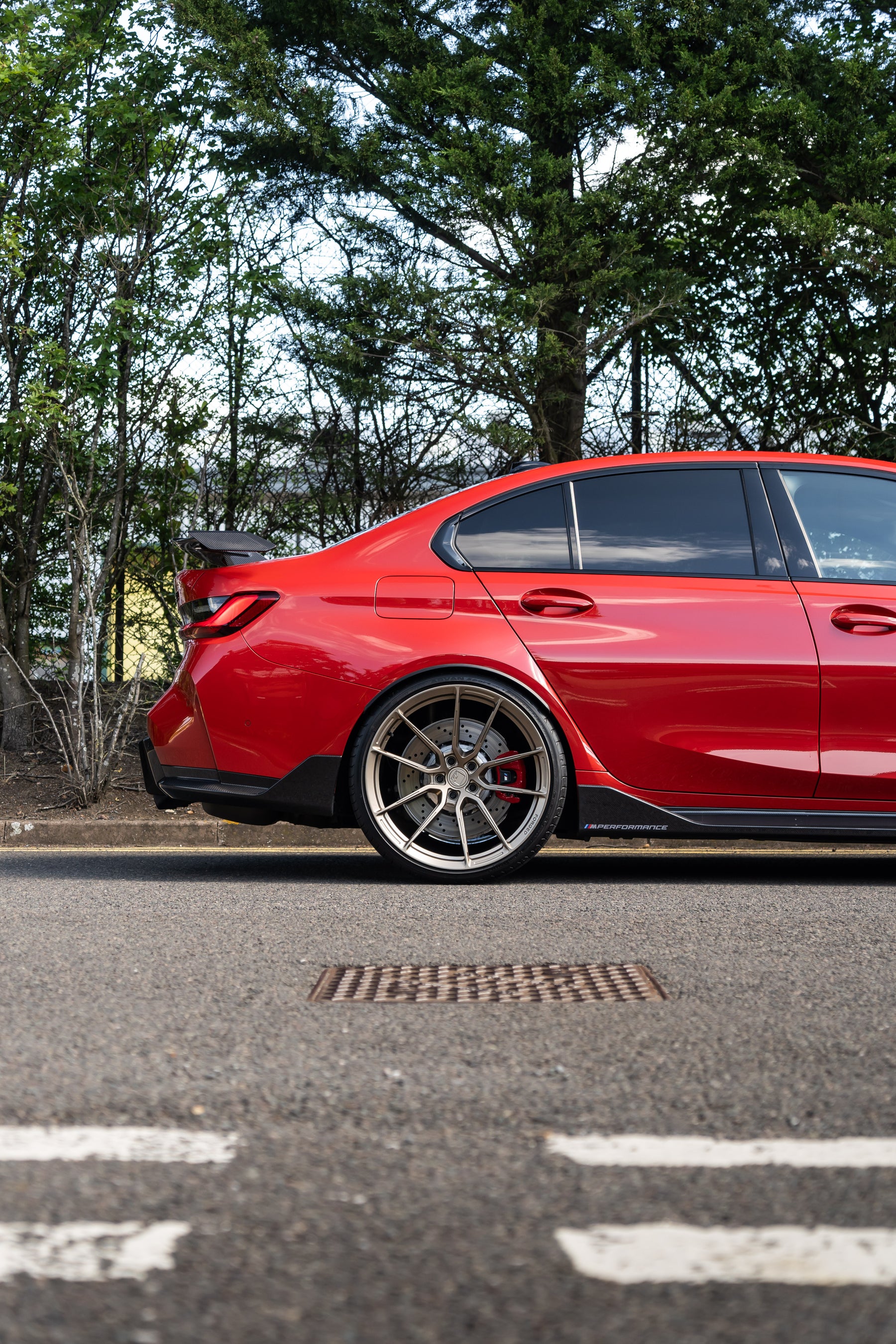 M3 G80 M-W4 20/21" Neodyme Gold Forged Wheels