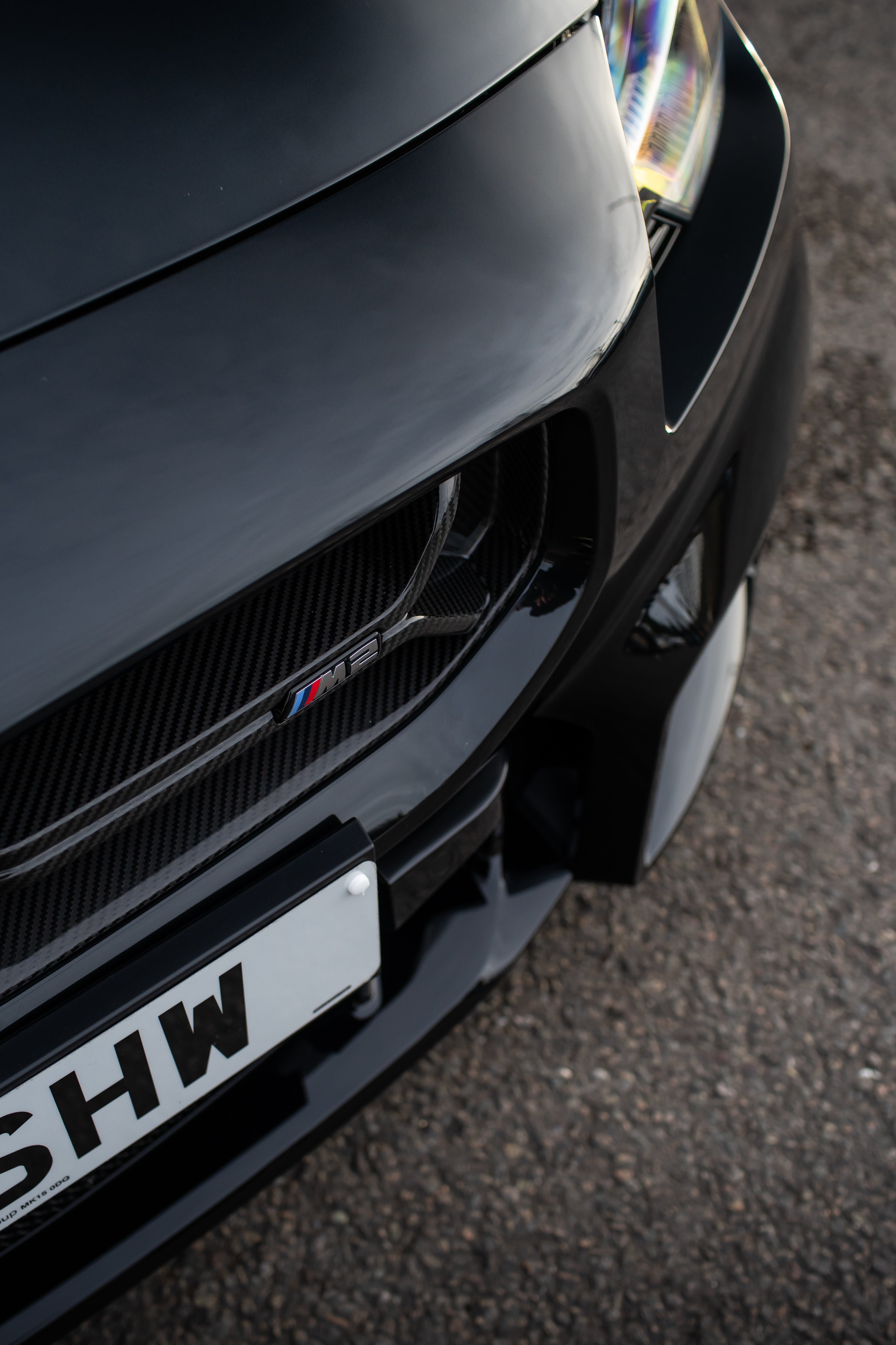 BMW G87 M2 Carbon Kidney Grilles