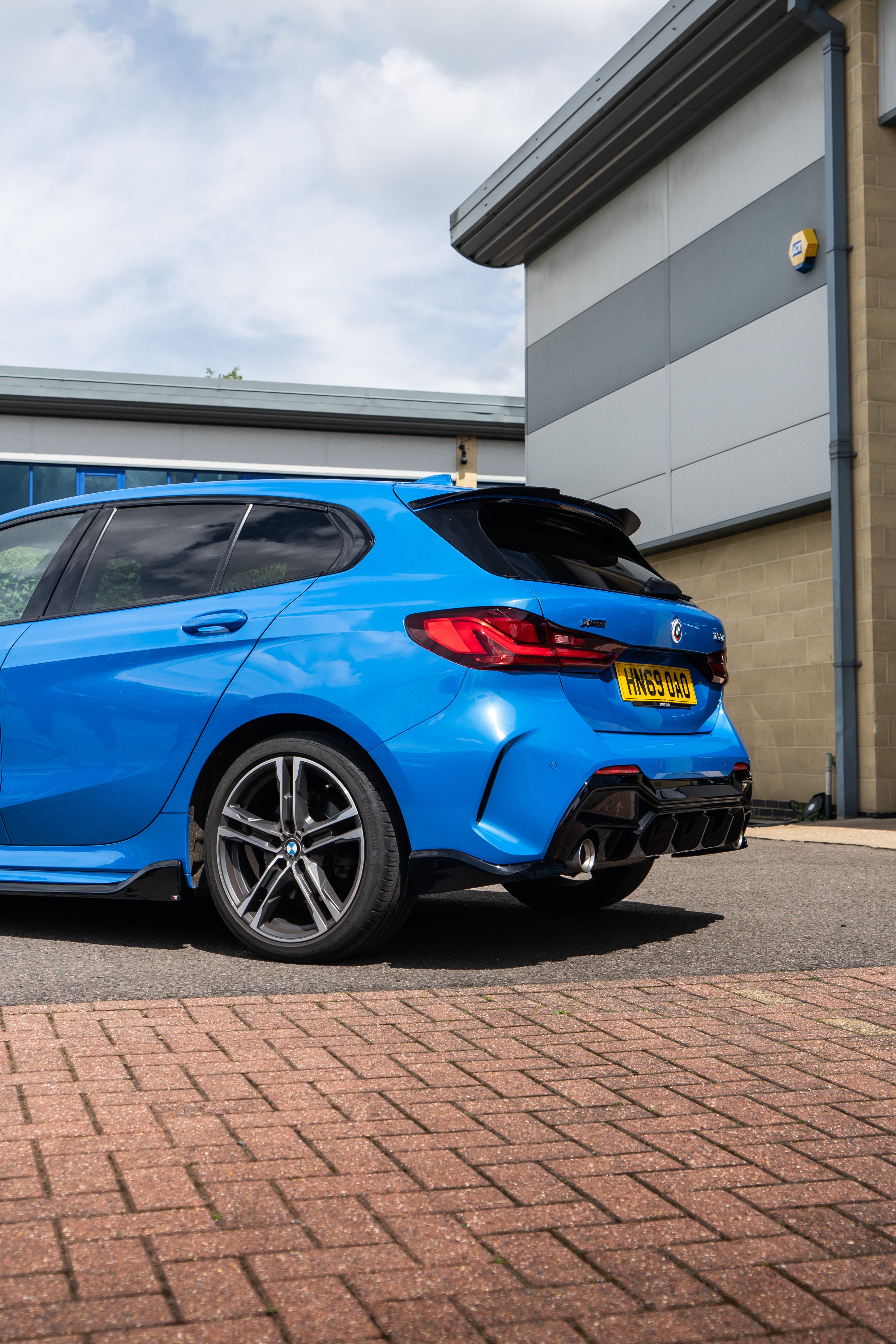 BMW 1 Series F40 Maxton Design Rear Spoiler Cap V1