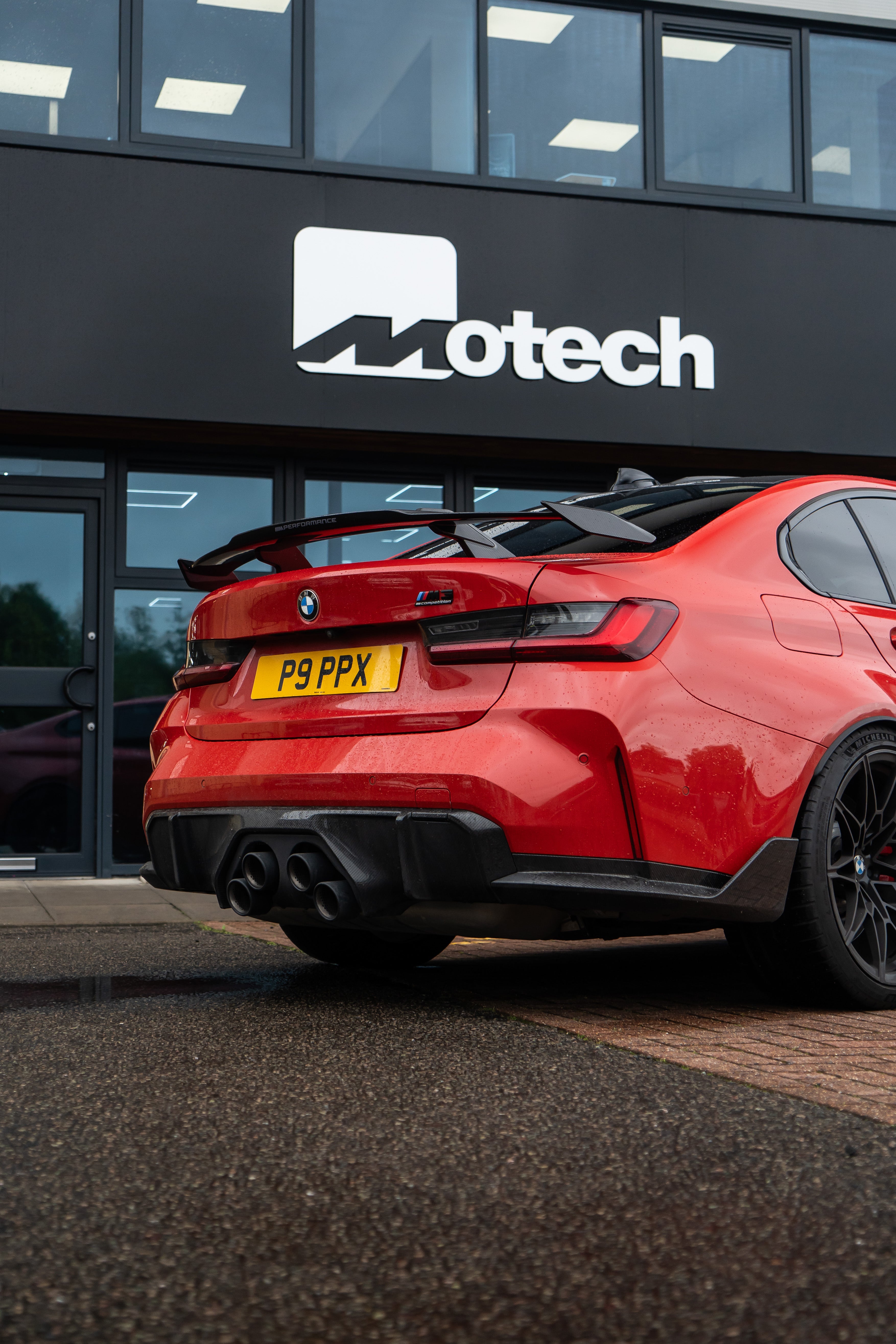 BMW M3 Competition G80 M Performance Carbon Fibre Rear Spoiler