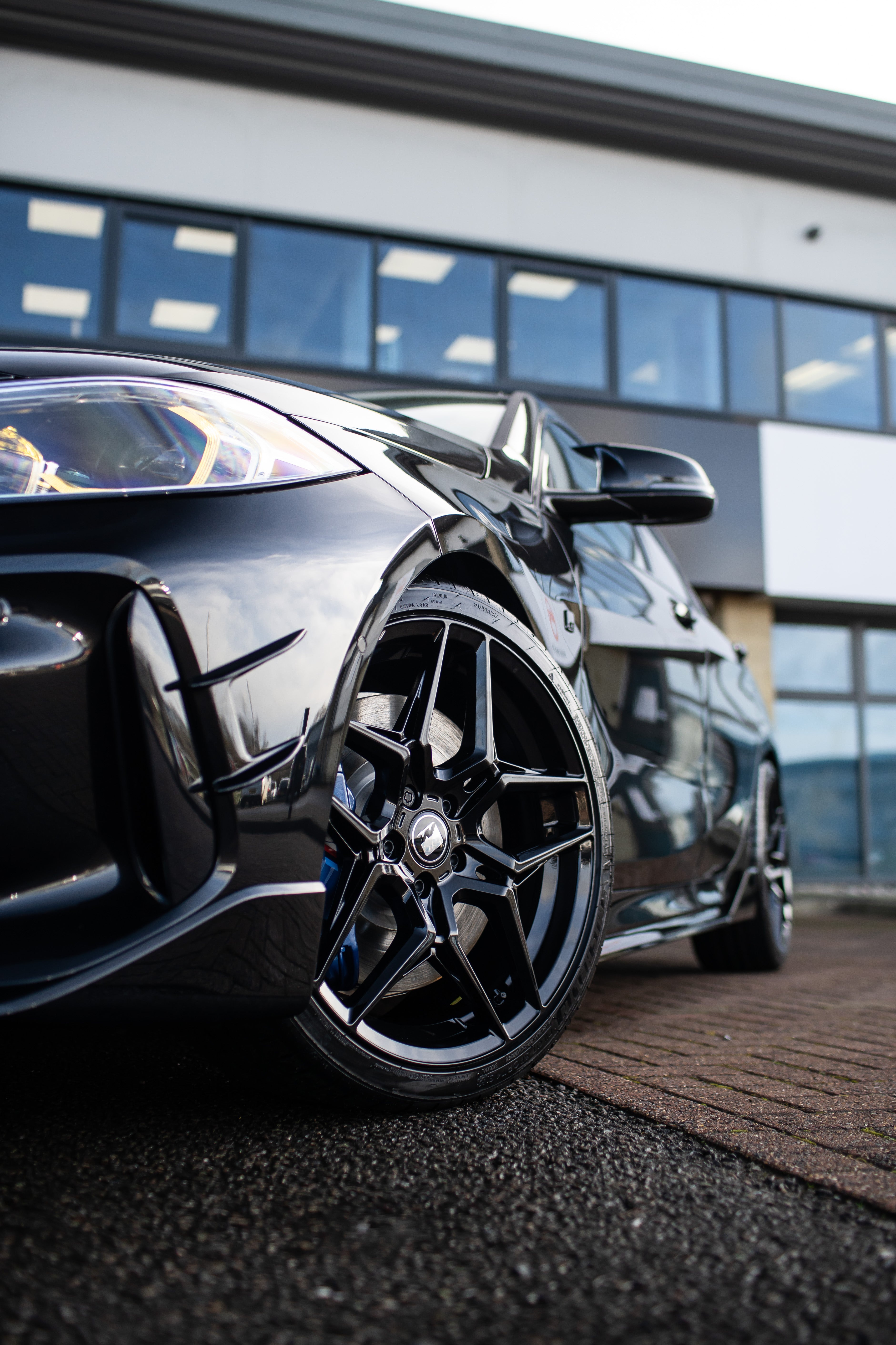 BMW F40 M135i M-W1 19" Precision Black Wheels