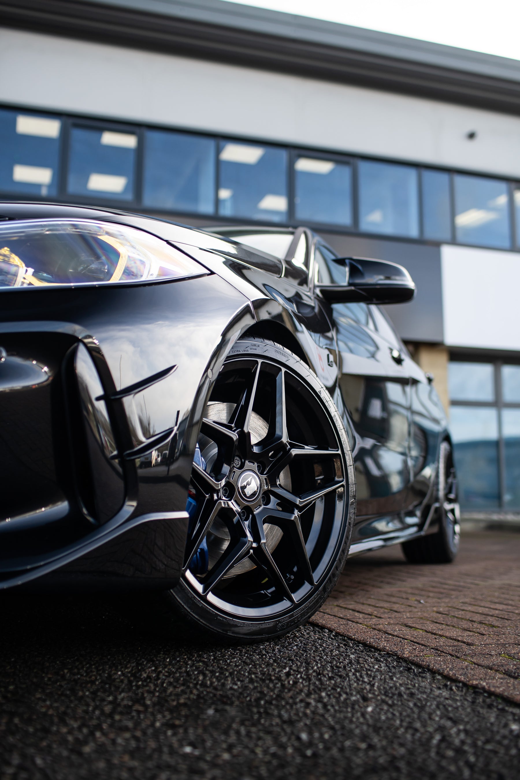 BMW F40 M135i M-W1 19" Precision Black Wheels