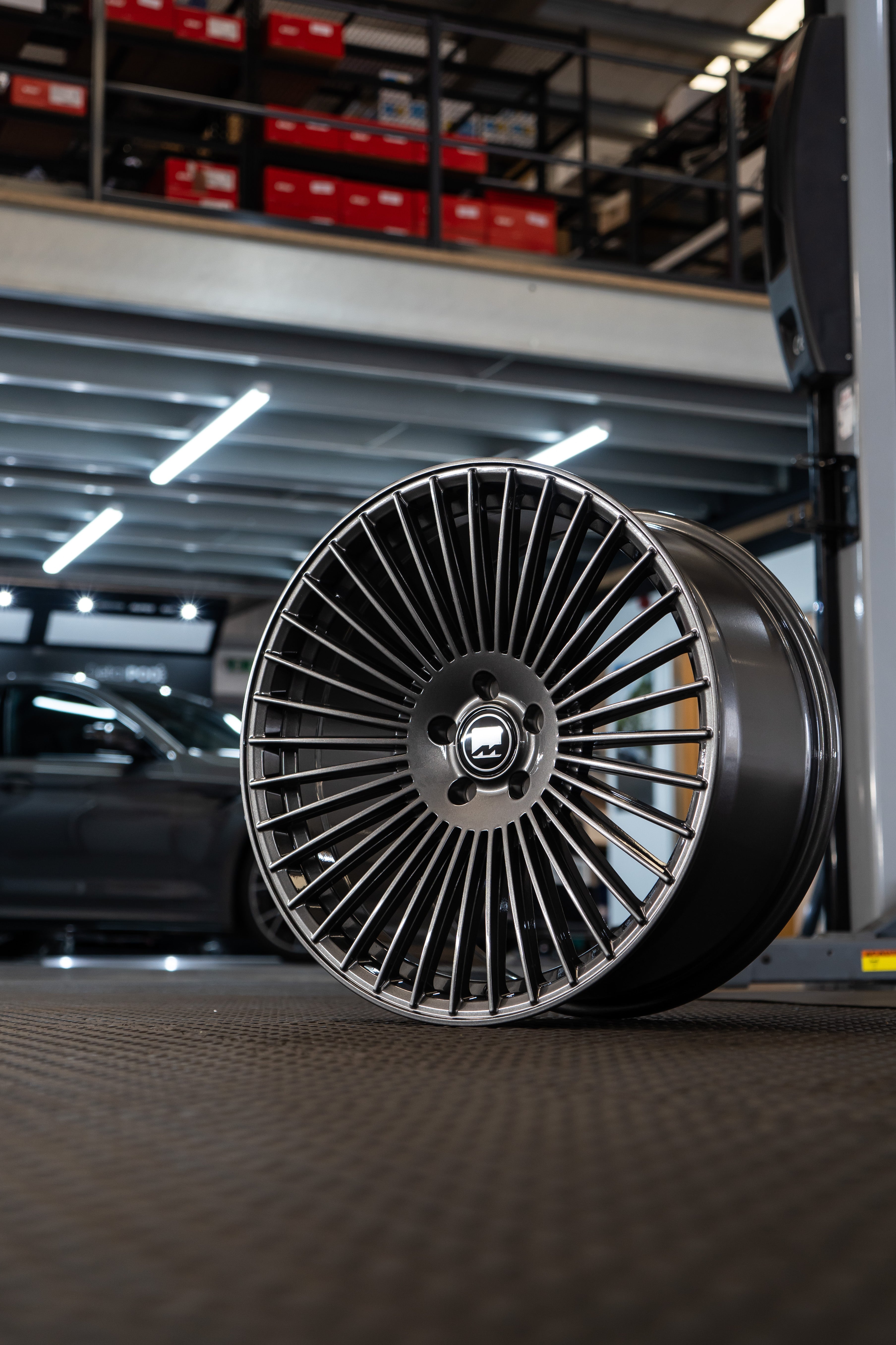 BMW 5 Series G30 G31 M-W5 20" Carbon Grey Motech Wheel