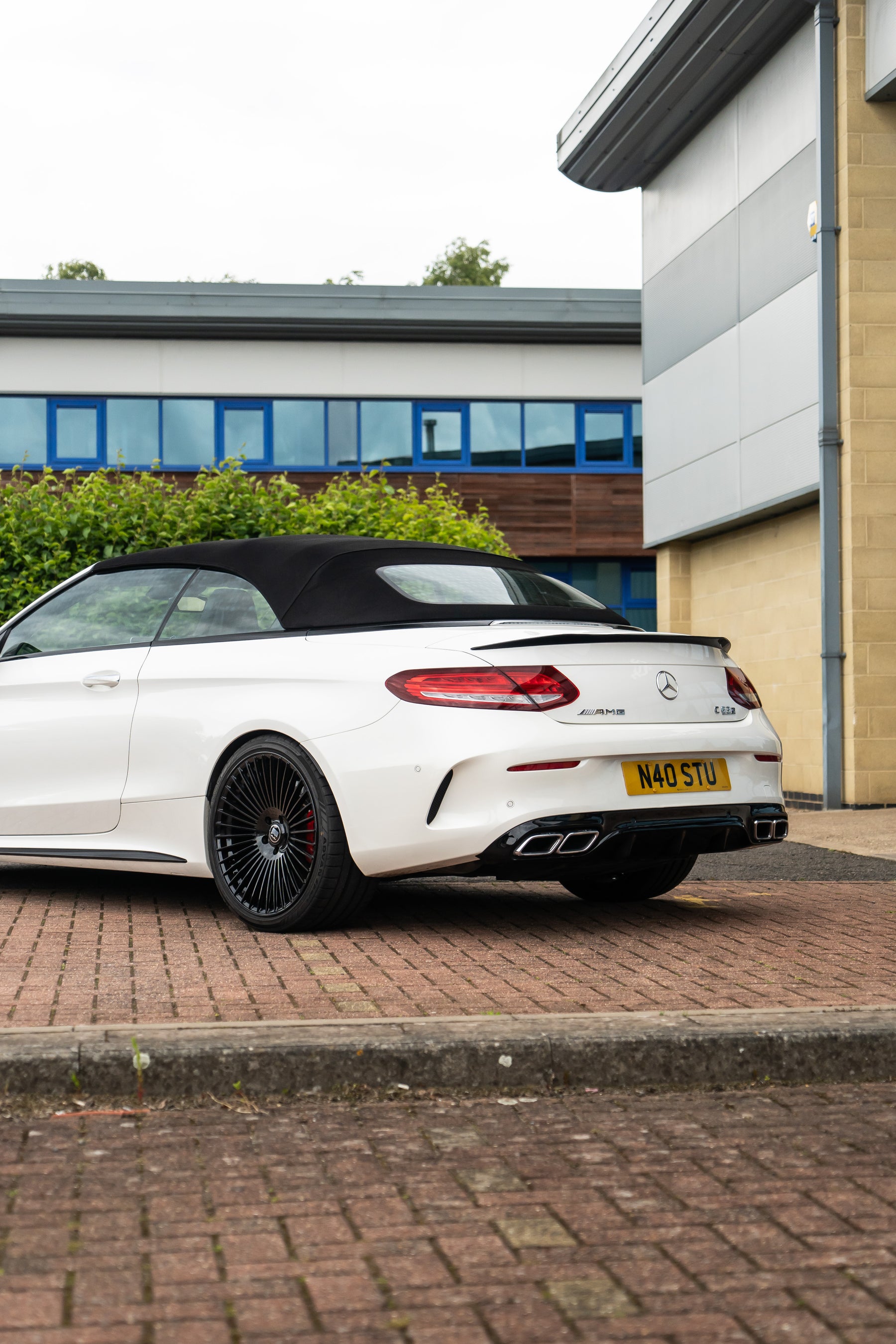 Mercedes C63 M-W5 20" Precision Black Motech Wheel