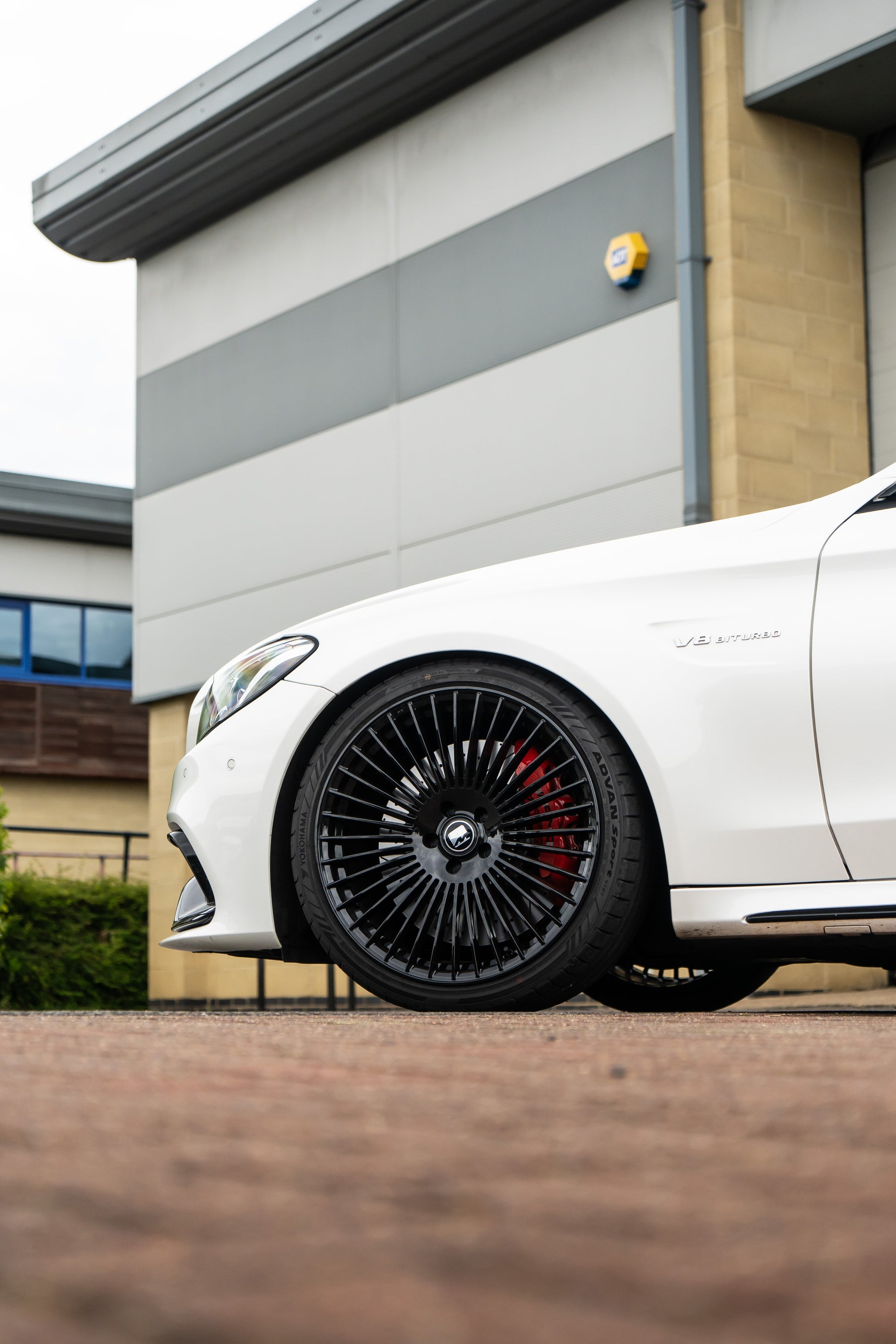 Mercedes C63 M-W5 20" Precision Black Motech Wheel