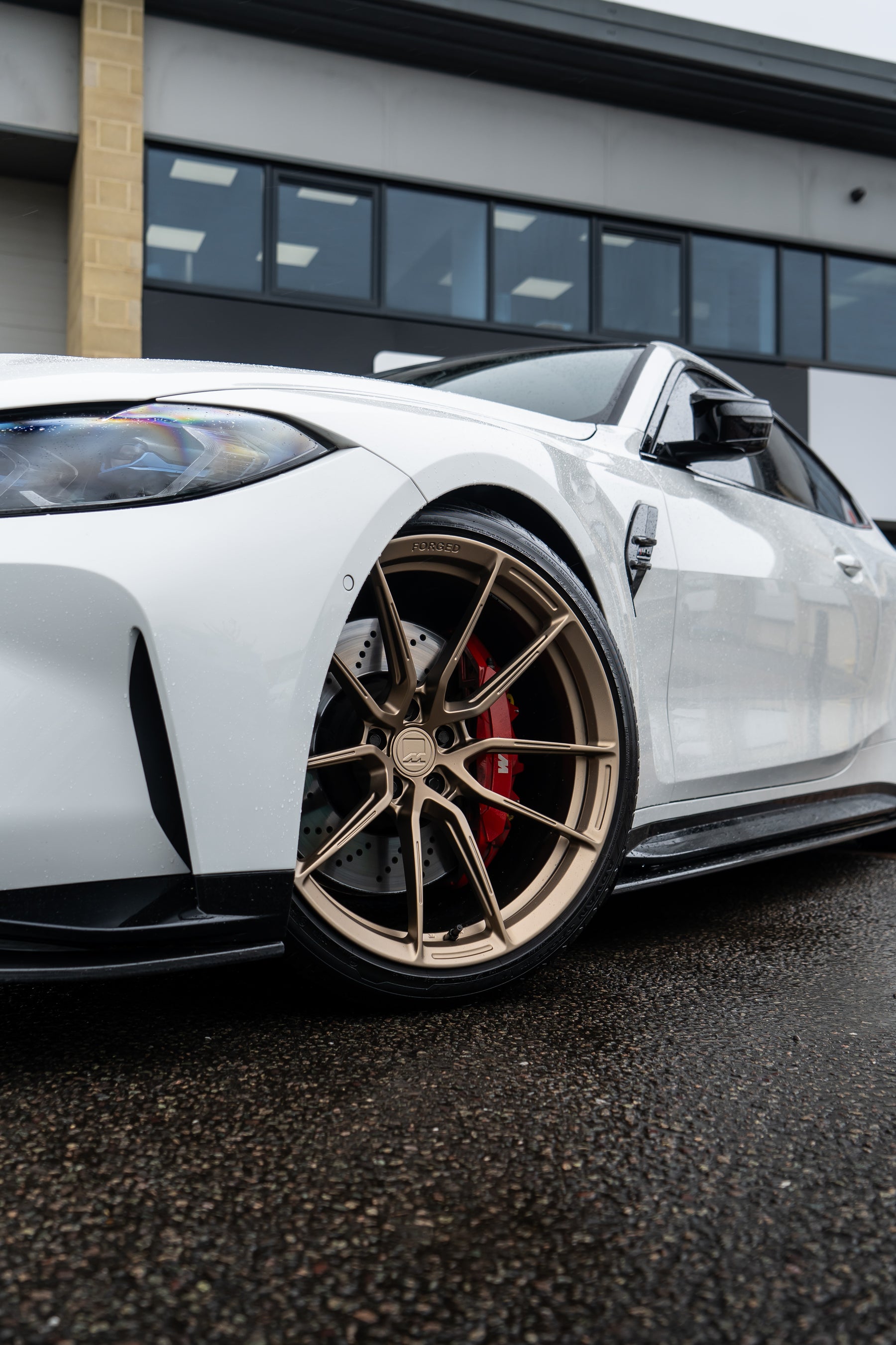 M4 G82 M-W4 20 / 21" Neodyme Gold Forged Wheels
