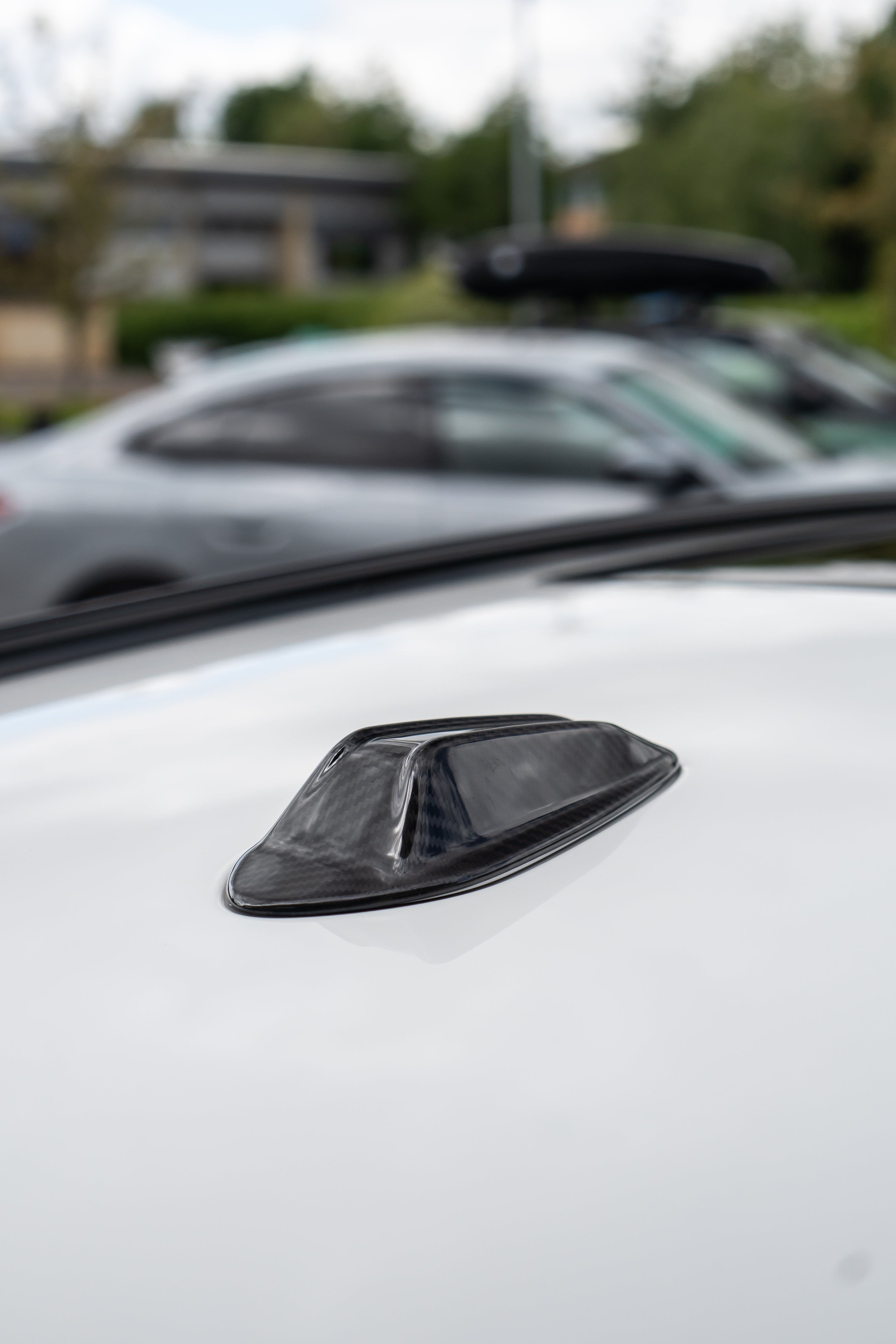 BMW Carbon Aerial Cover (G Series) (LCI ONLY)