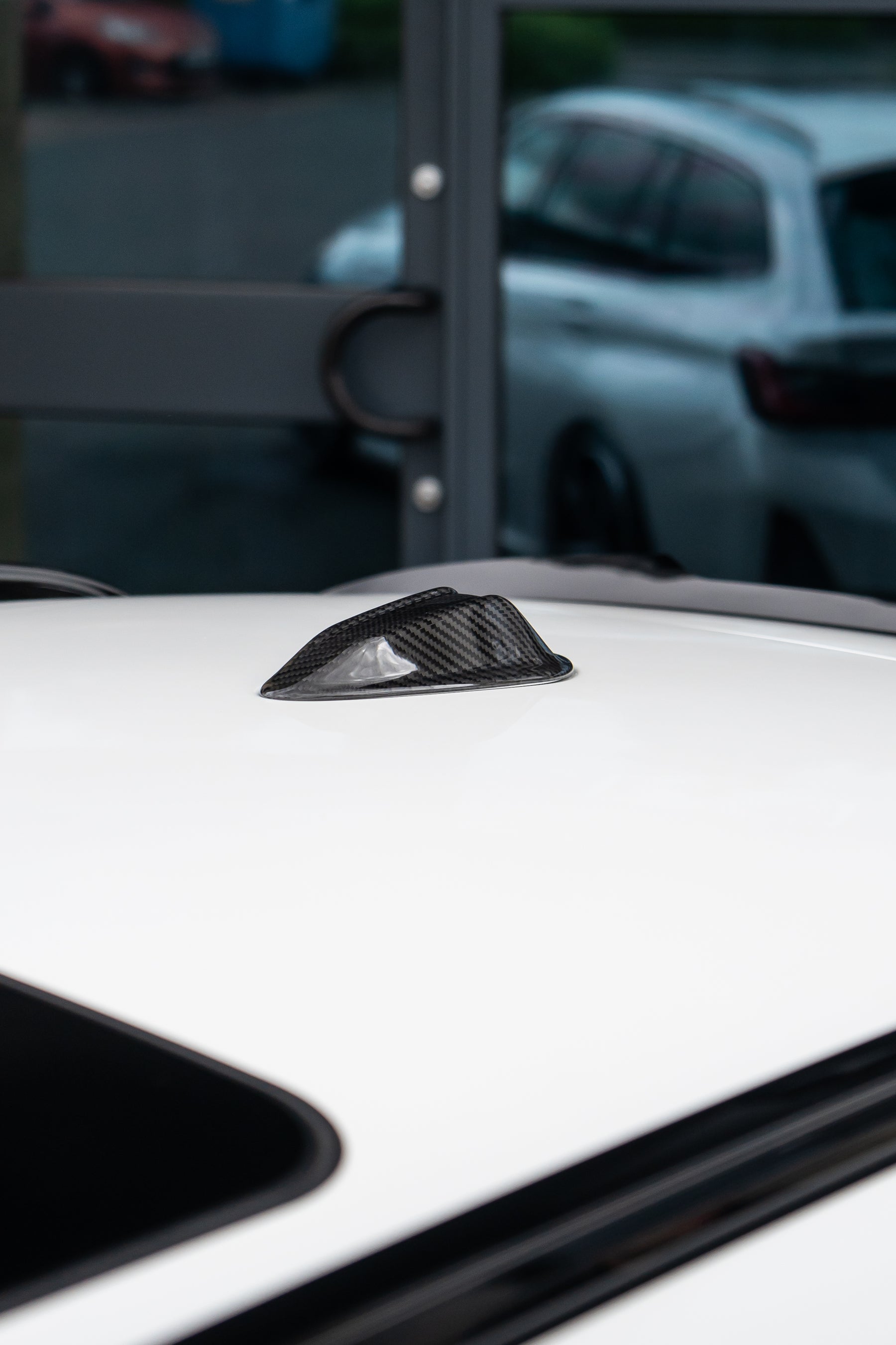 BMW Carbon Aerial Cover (G Series) (LCI ONLY)