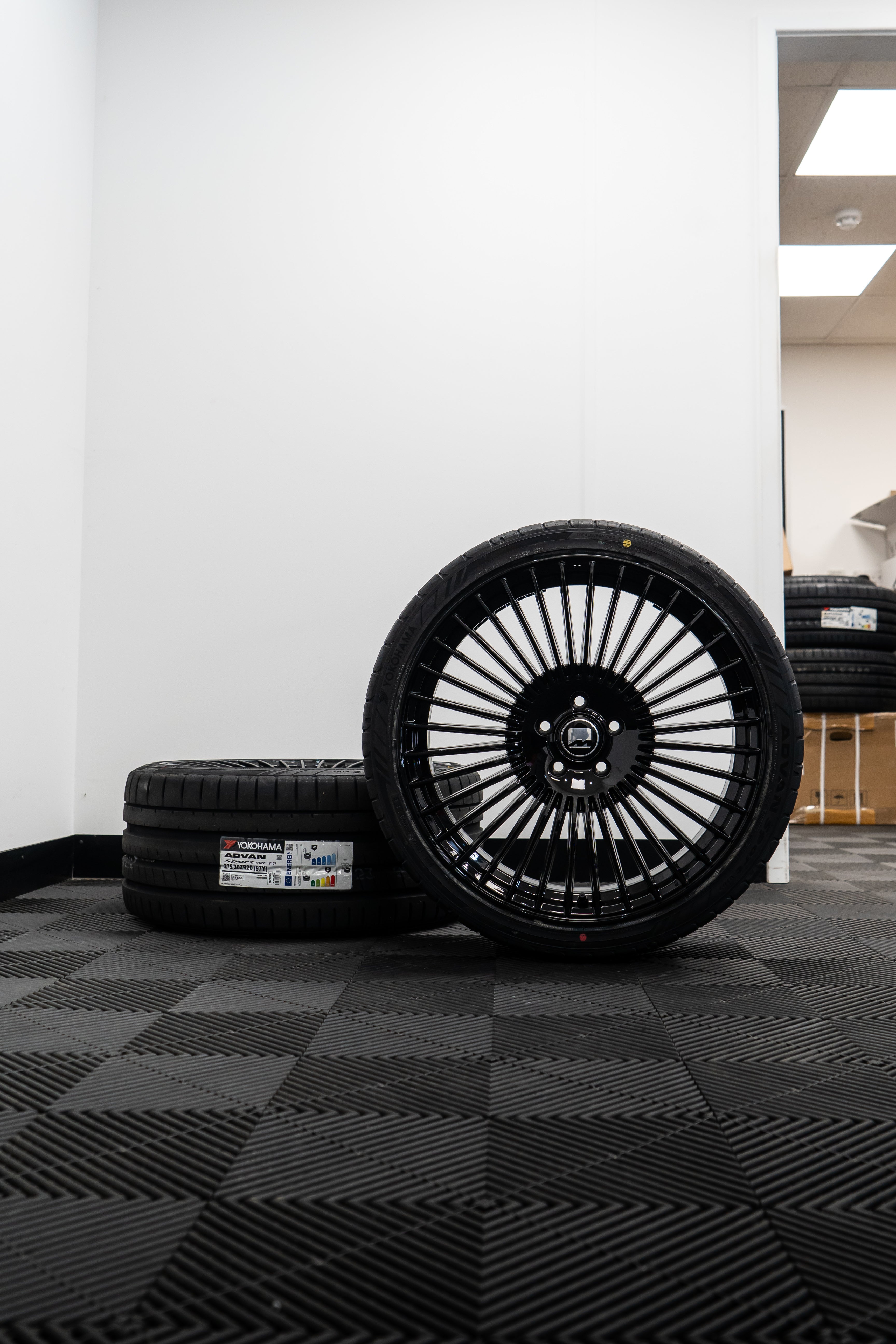 BMW 5 Series G30 G31 M-W5 20" Precision Black Motech Wheel