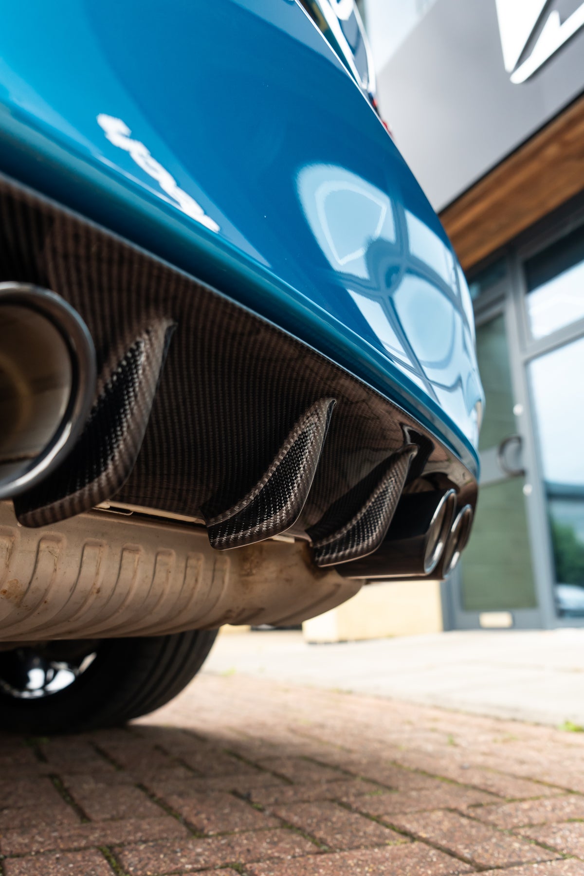 BMW M3/M4 F80/F82/F83 CARBON FIBRE DIFFUSER - V1