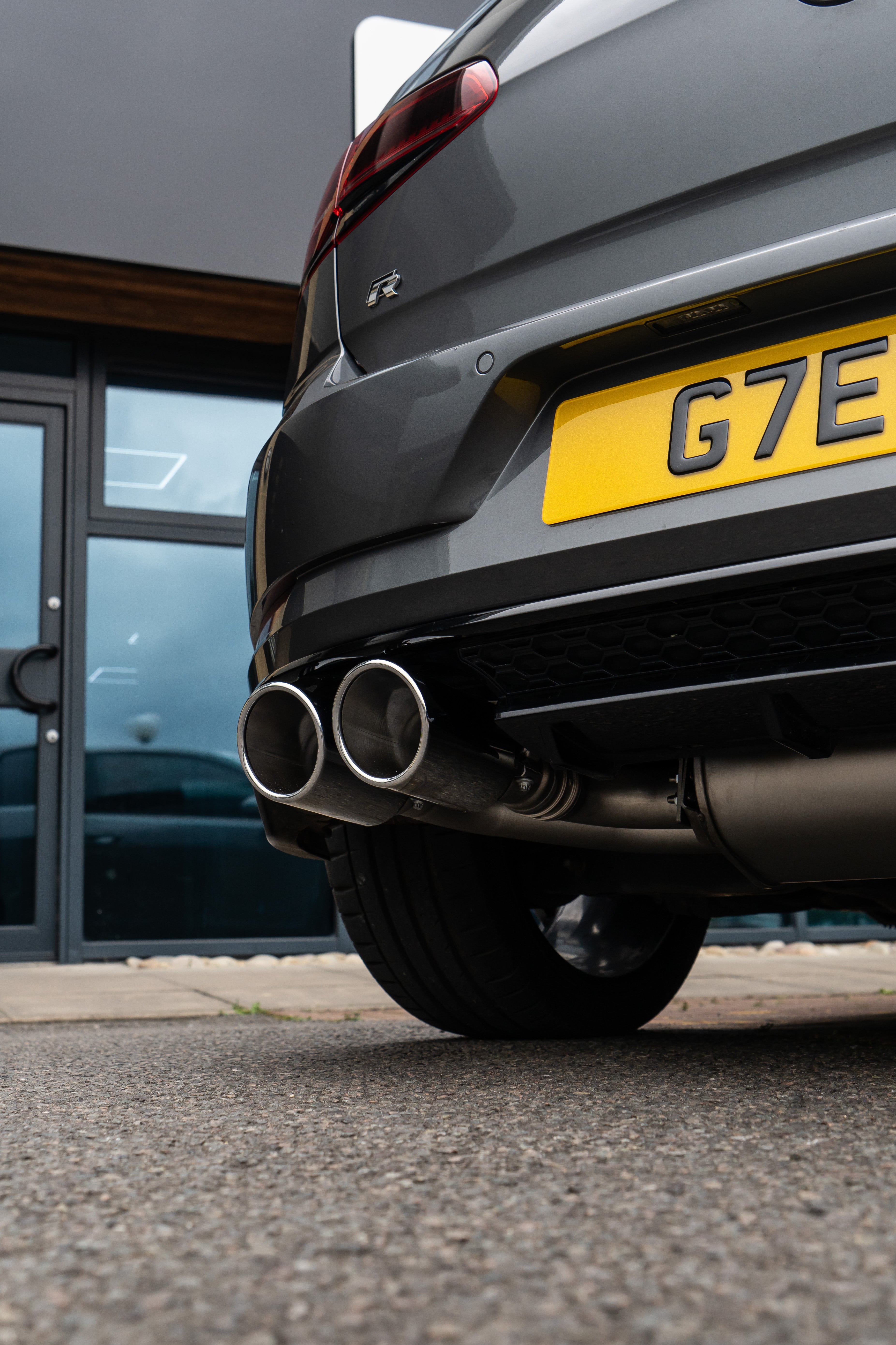 VW Golf R MK 7.5 Remus Exhaust also cars with GPF