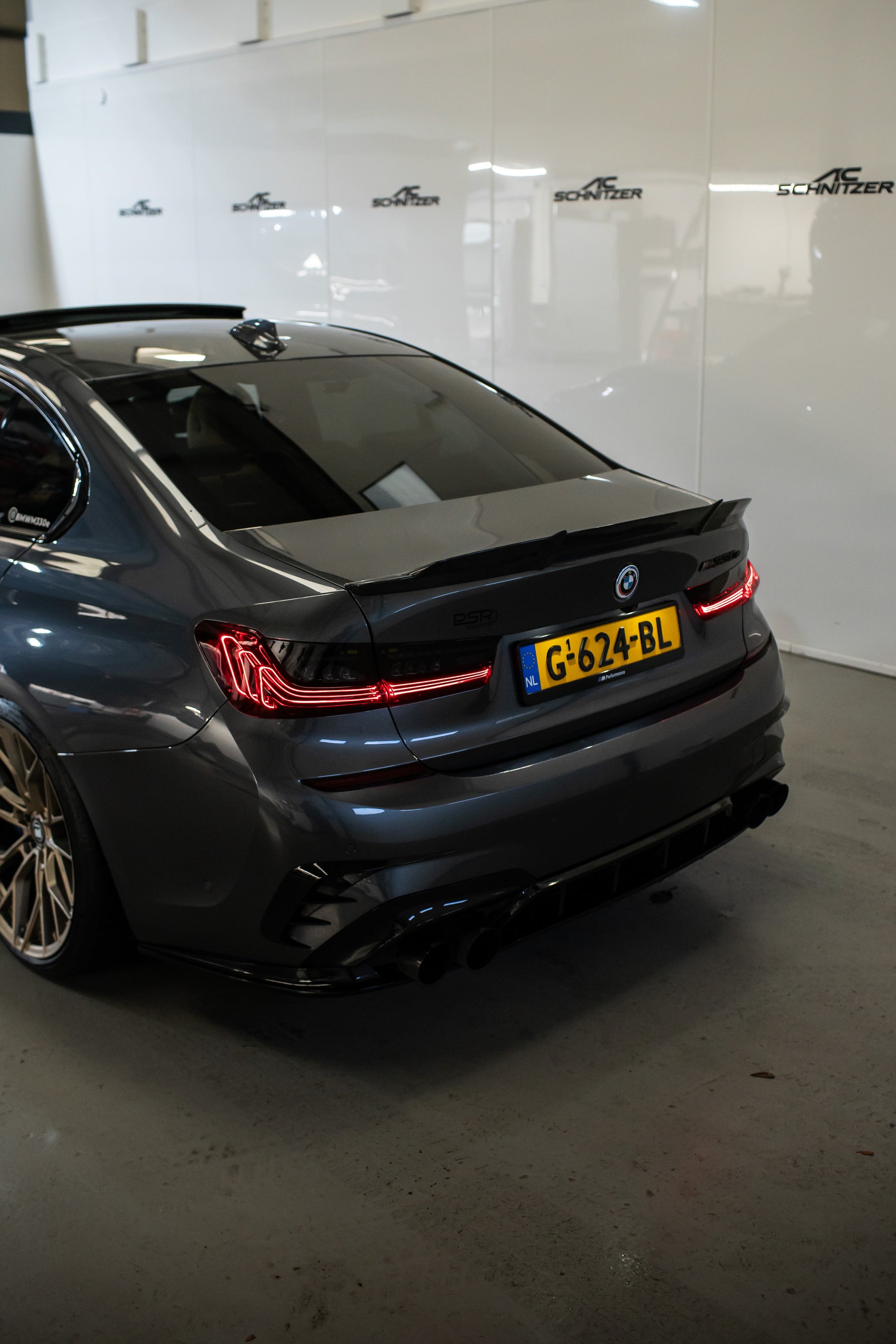 BMW M3 / 3 Series G20 G80 CSL Style Rear Tail Laser Lights