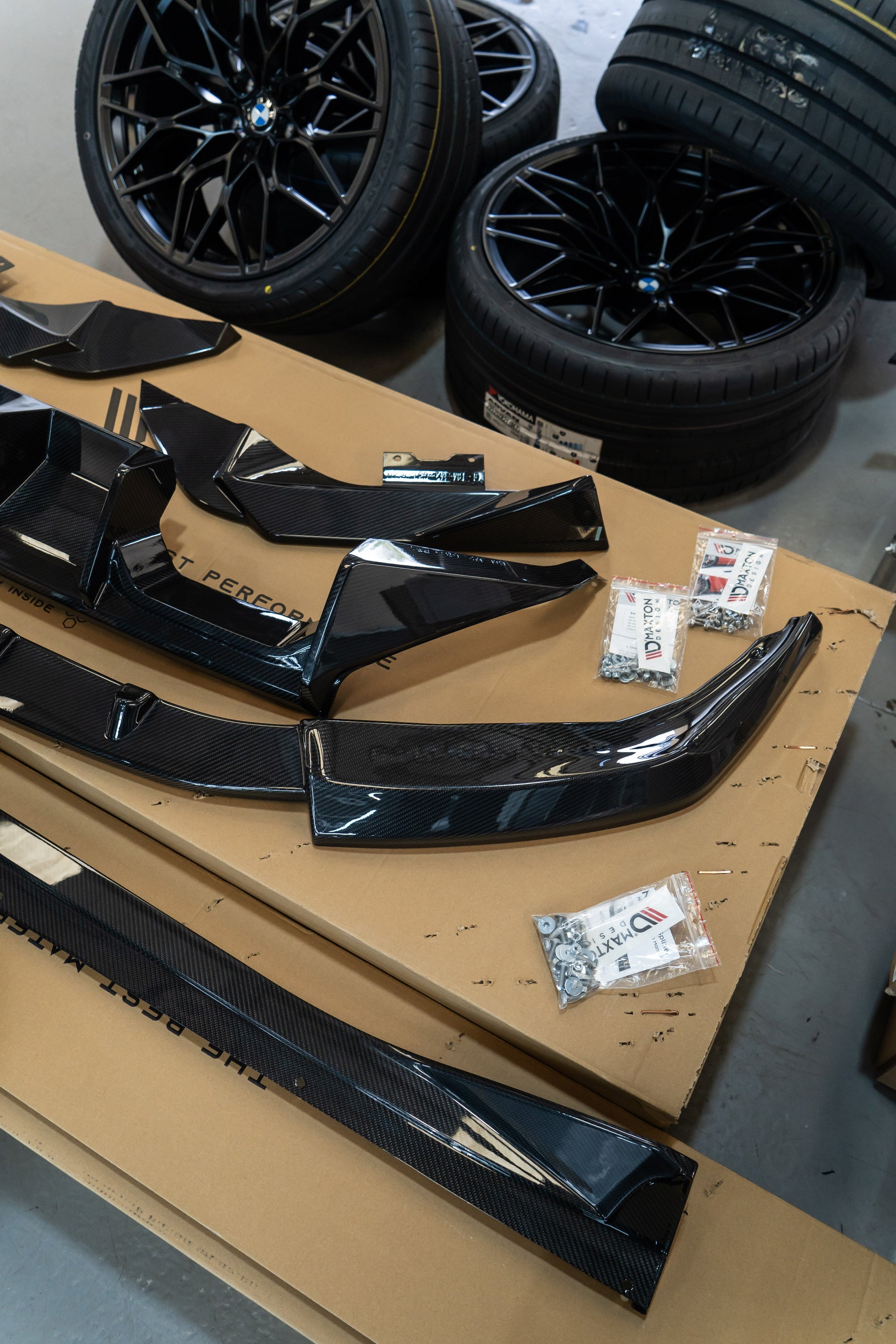 BMW M2 G87 Maxton Design Carbon Fibre Front Splitter